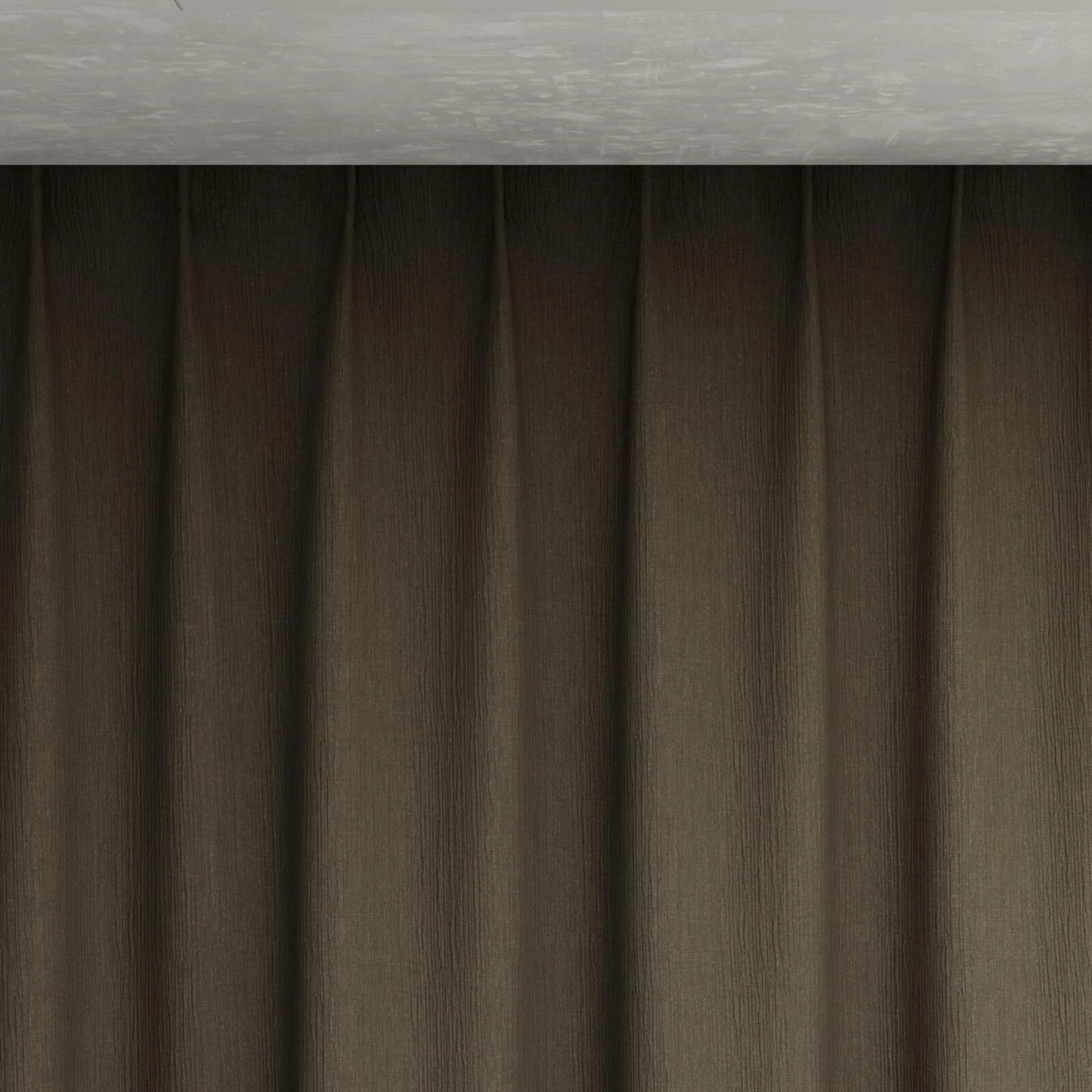 Top view of Northstar Bison, pinch pleat
