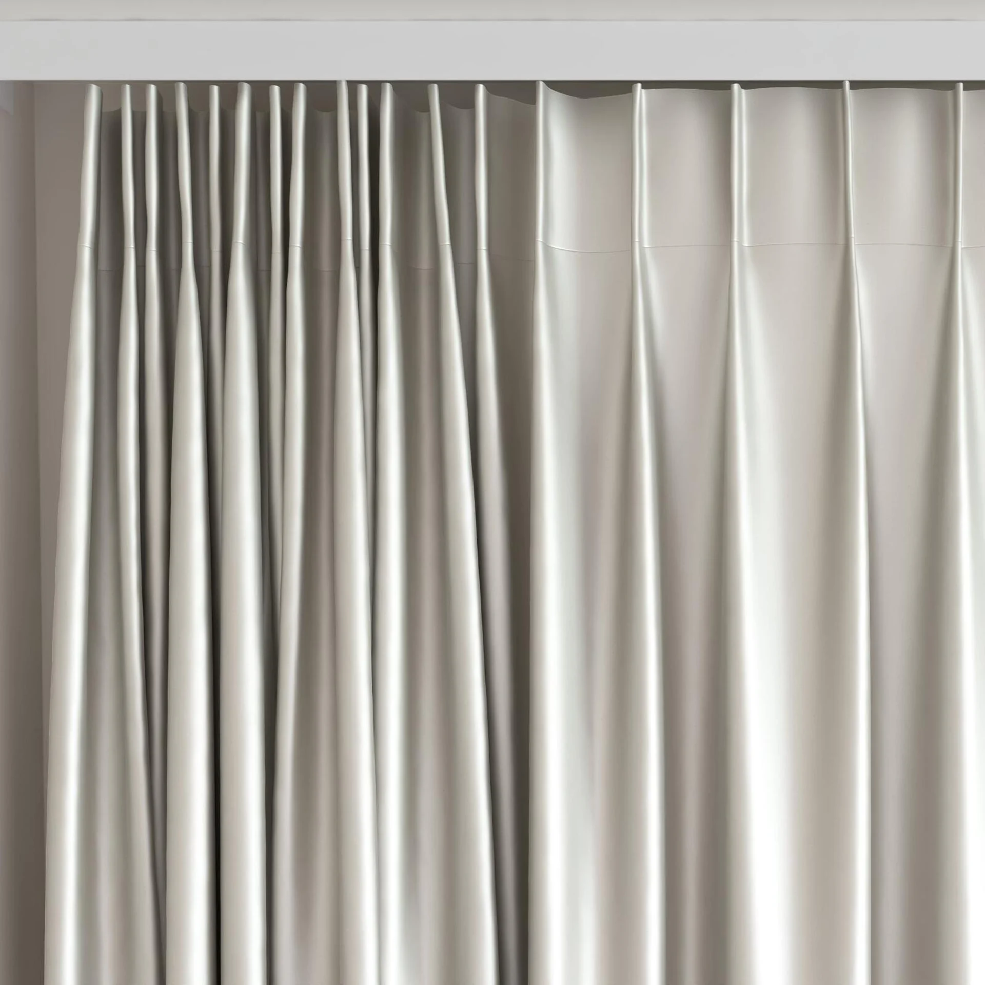 Top view of North Face Oyster, on curtain rail