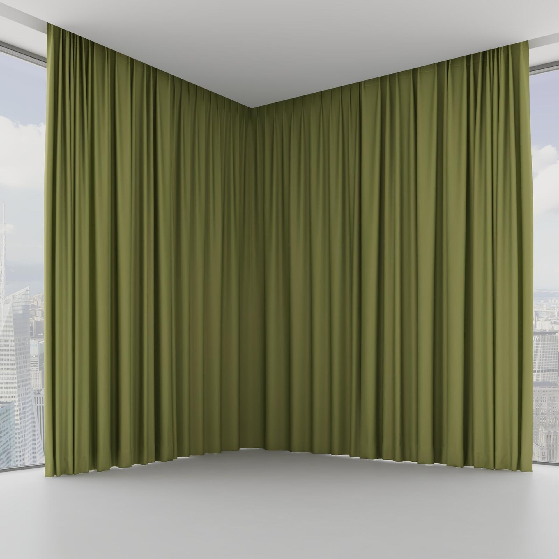 Front view of Blockbuster Pesto, on hidden rail