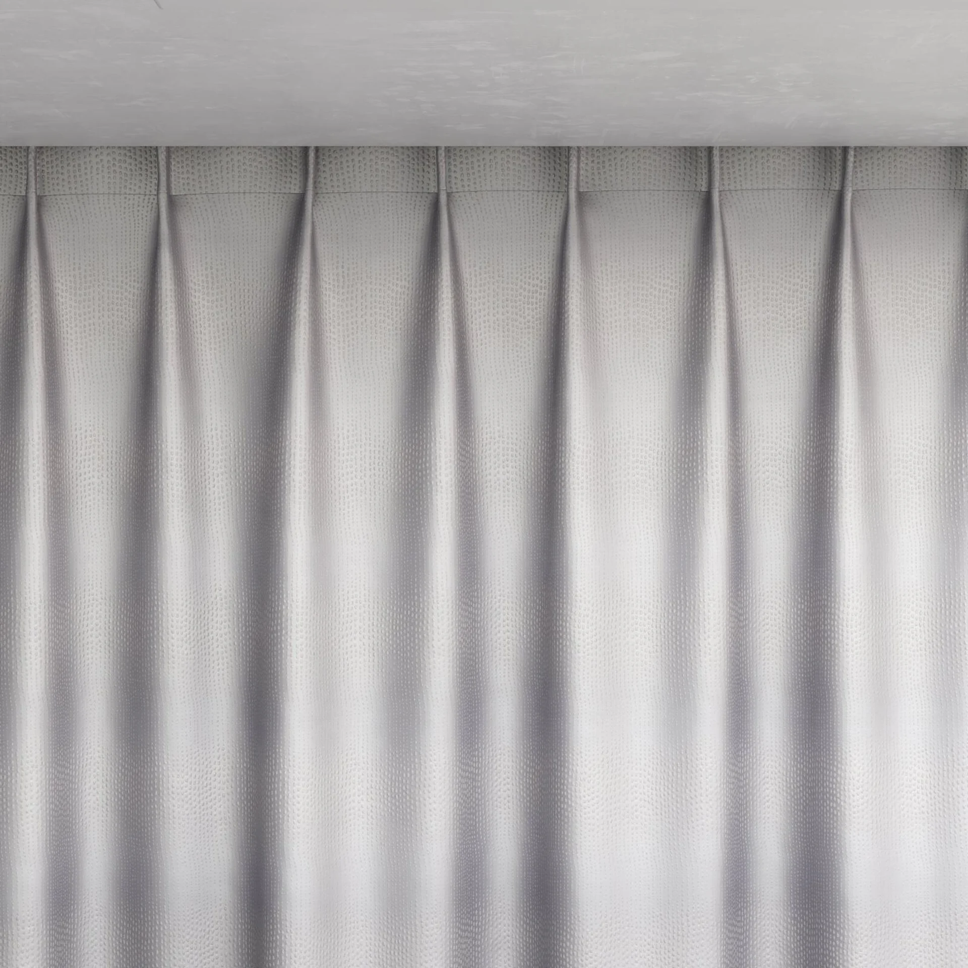 Top view of Glint Parma, pinch pleat
