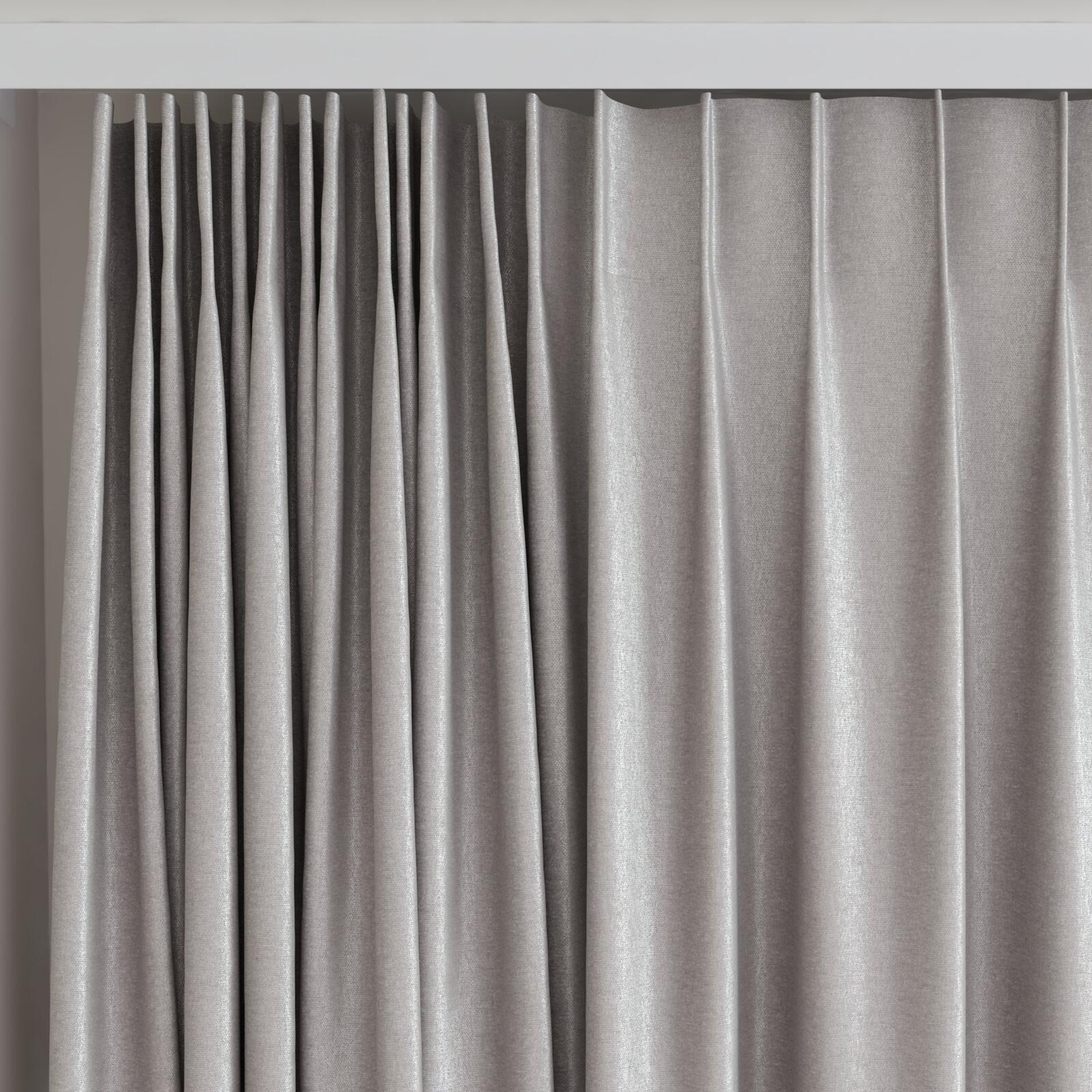 Top view of Recharge Plaza, on curtain rail