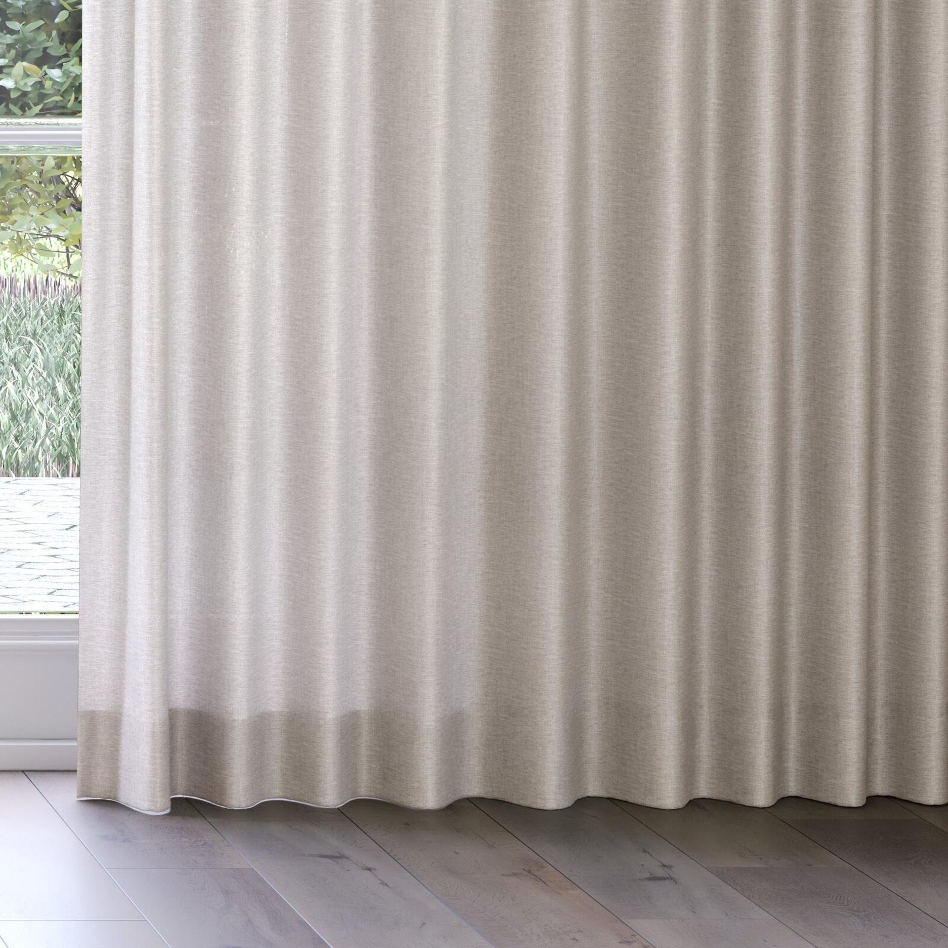 Bottom view of Oxidant Stone, on curtain rail