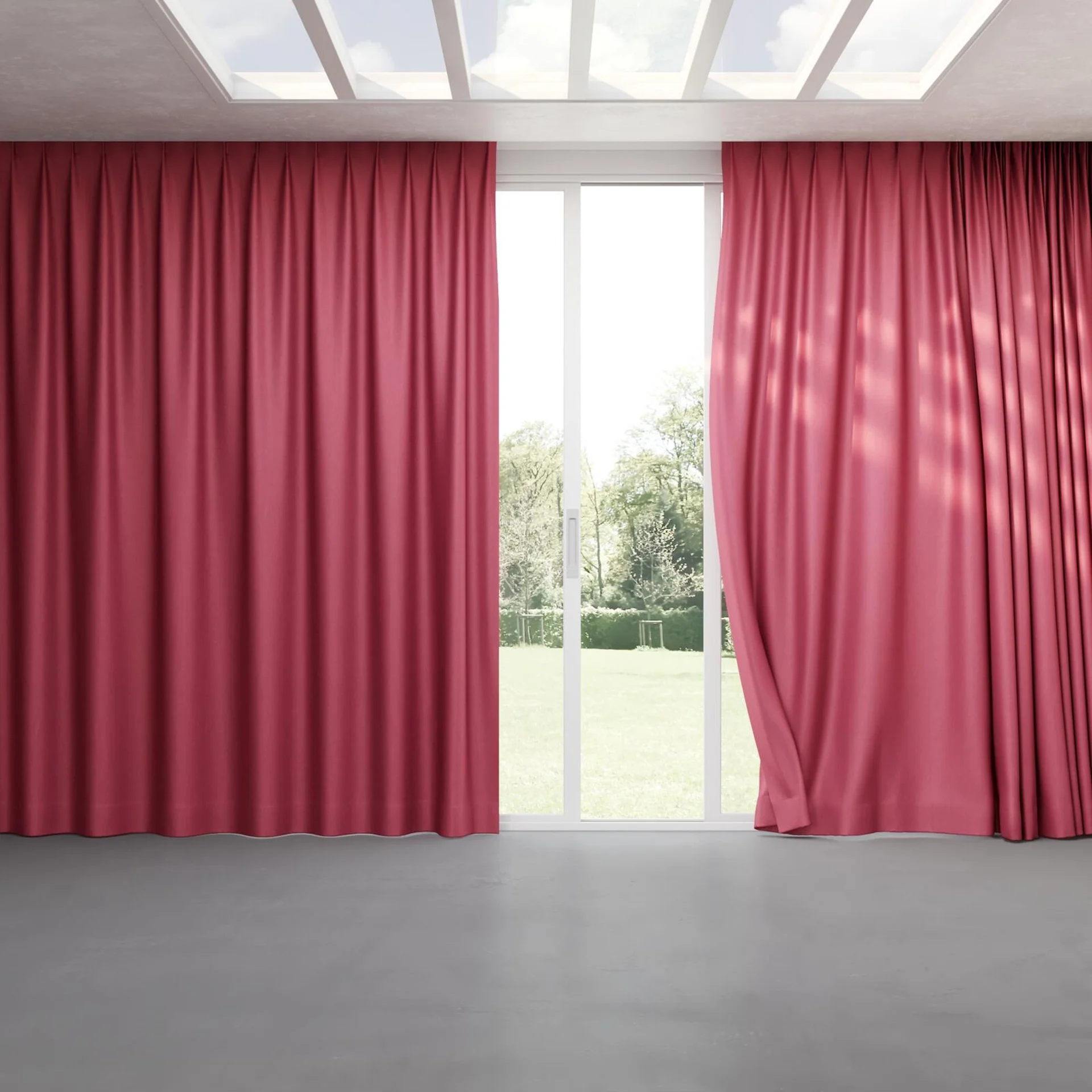 Full view of Matrix Sorbet, pinch pleat