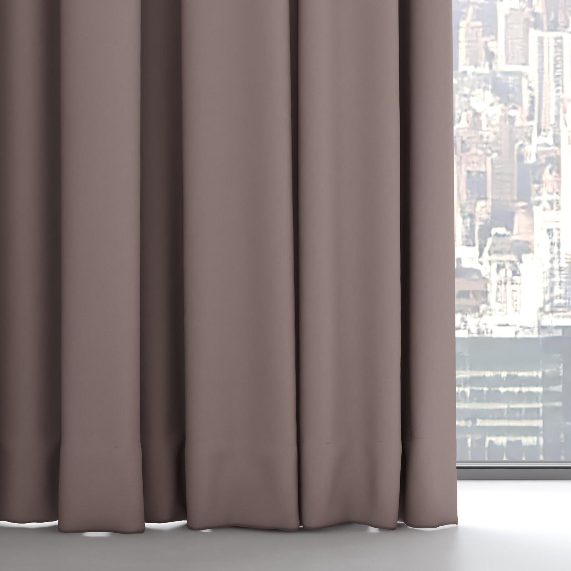 Bottom view of Vela Taupe, on hidden rail