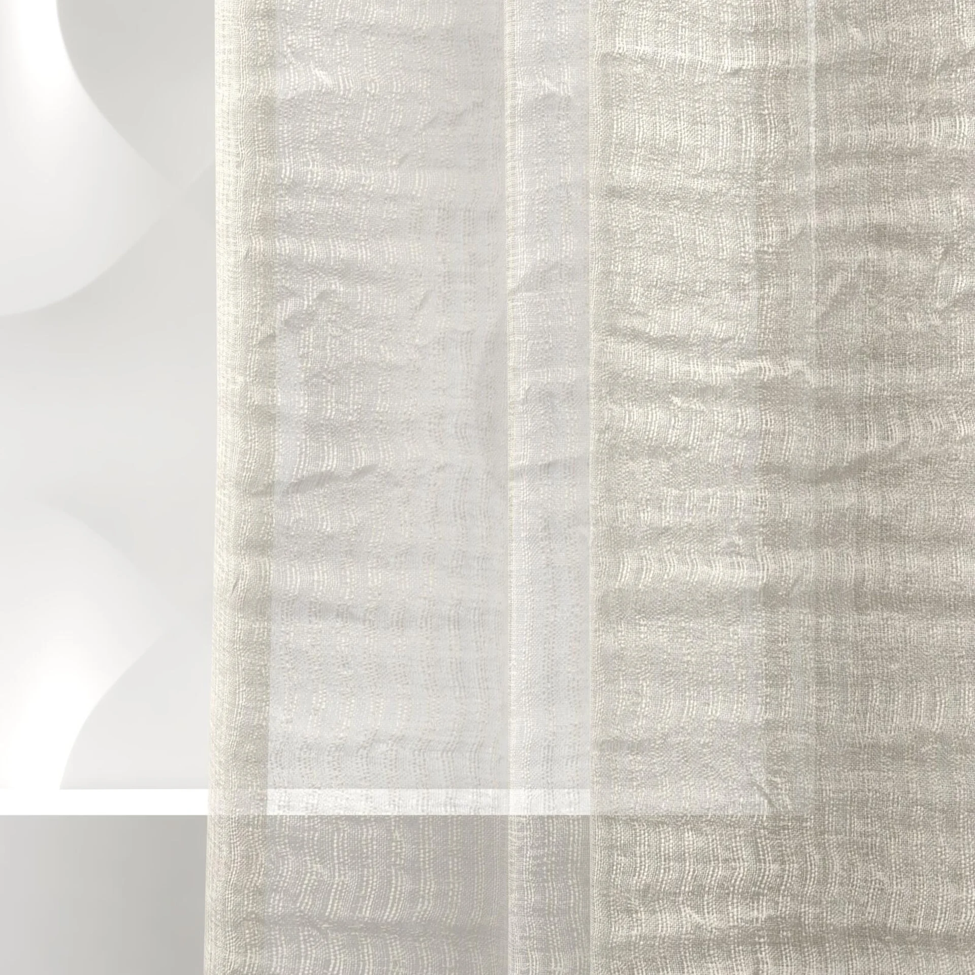 Detailed view of Impressive Crushed Linen