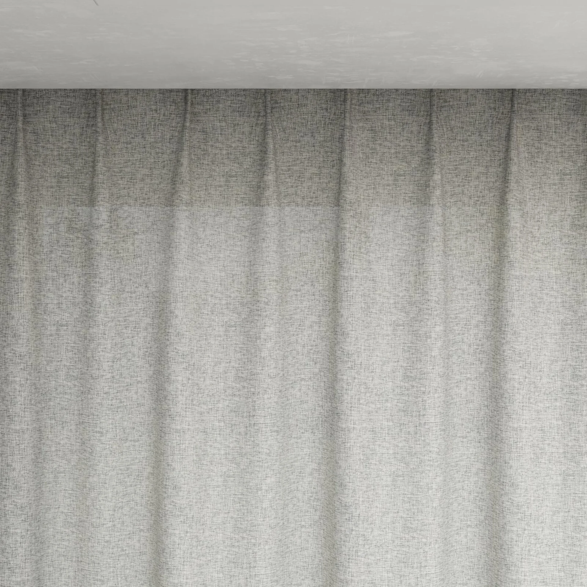 Top view of Envoy 2 Flint 320cm, pinch pleat