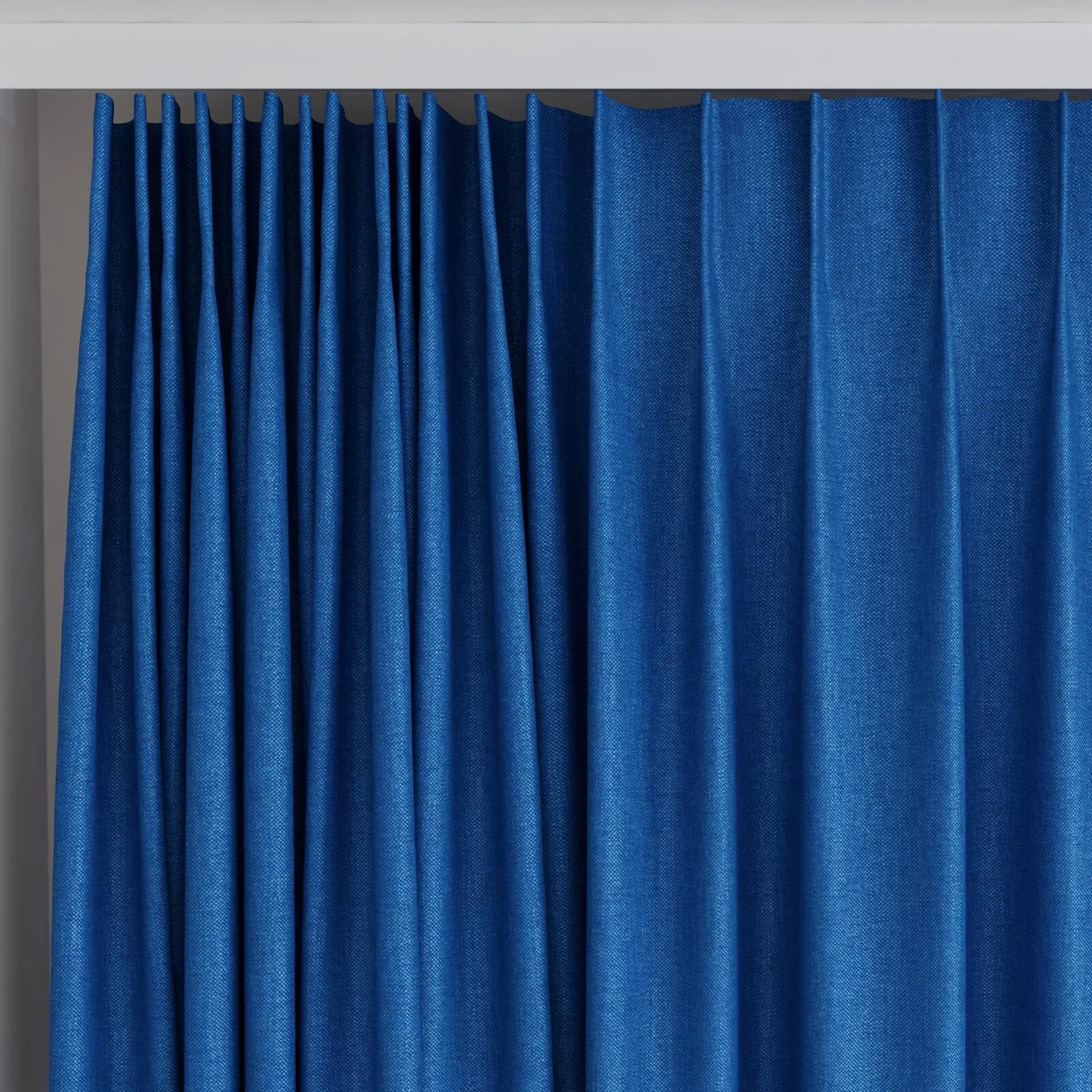 Top view of Perfecto Ocean, on curtain rail