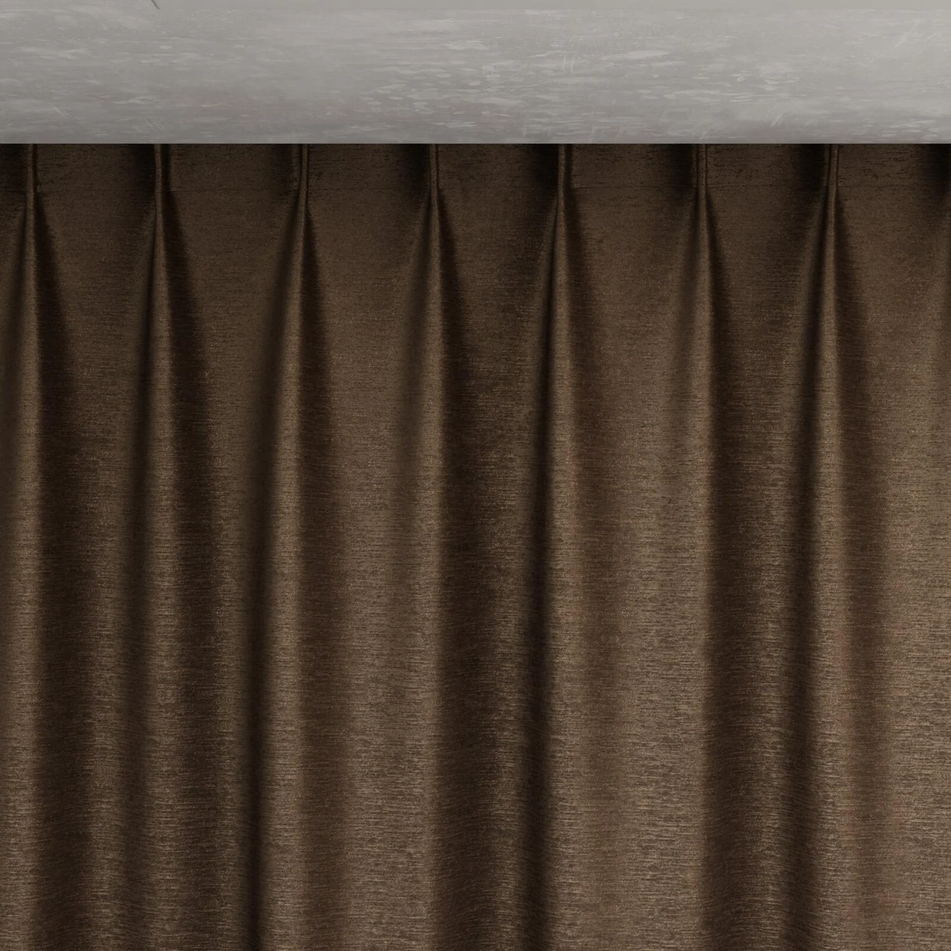 Top view of Lambada Bison, pinch pleat