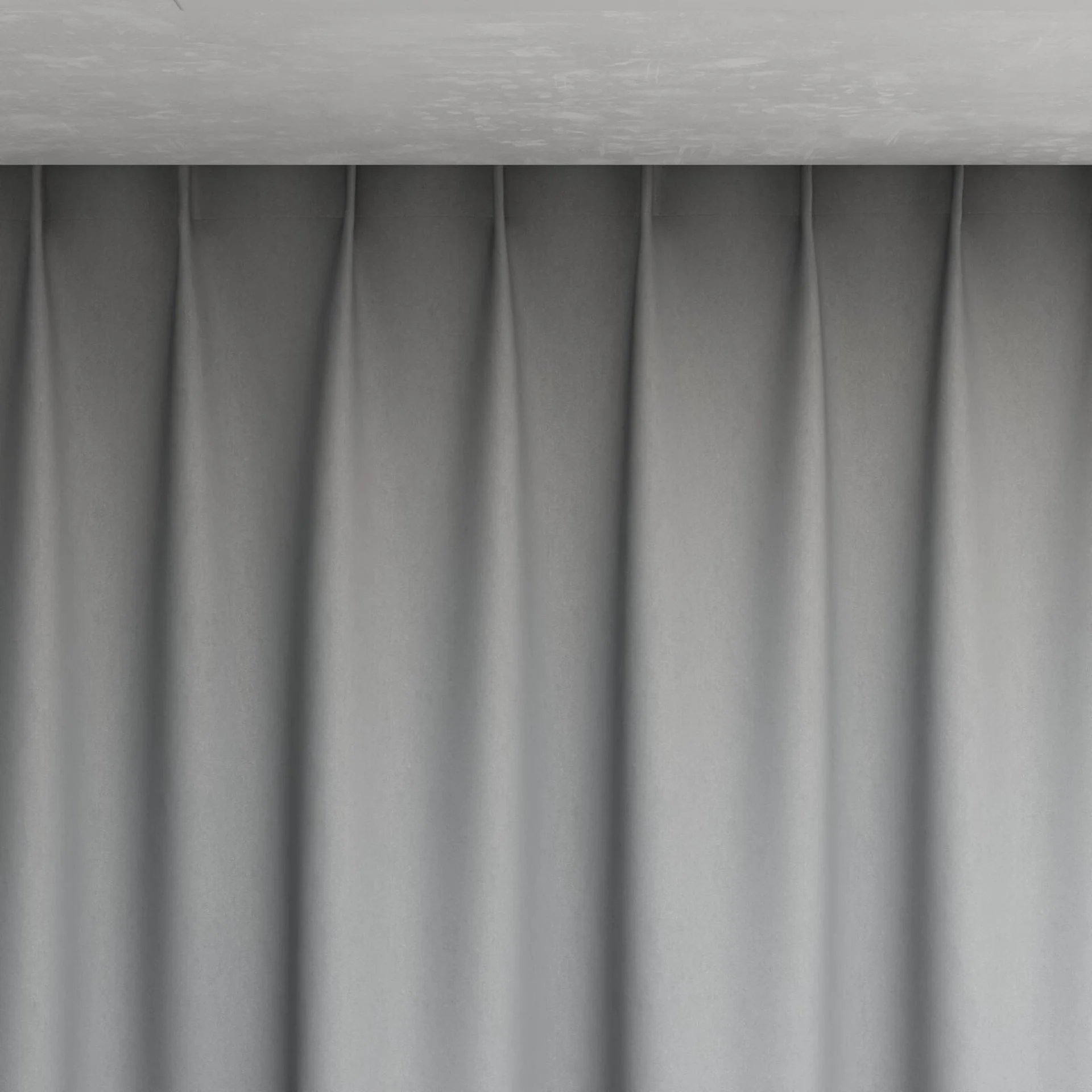 Top view of Luxo Gull, pinch pleat