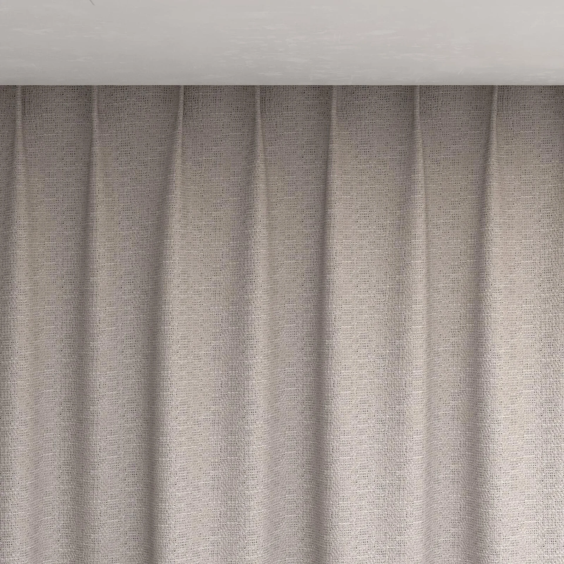 Top view of Cestino Silt, pinch pleat