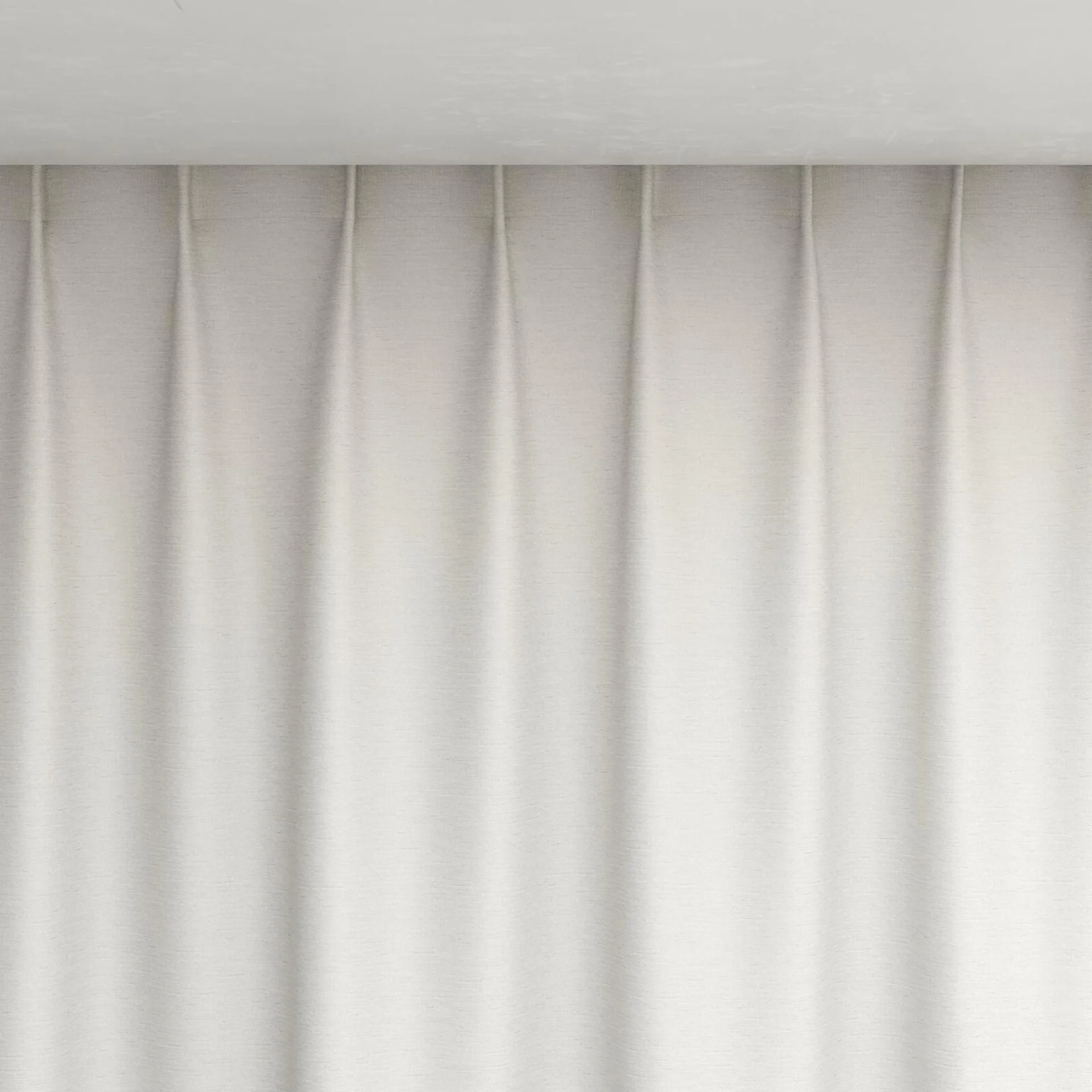 Top view of Ocean Salt, pinch pleat