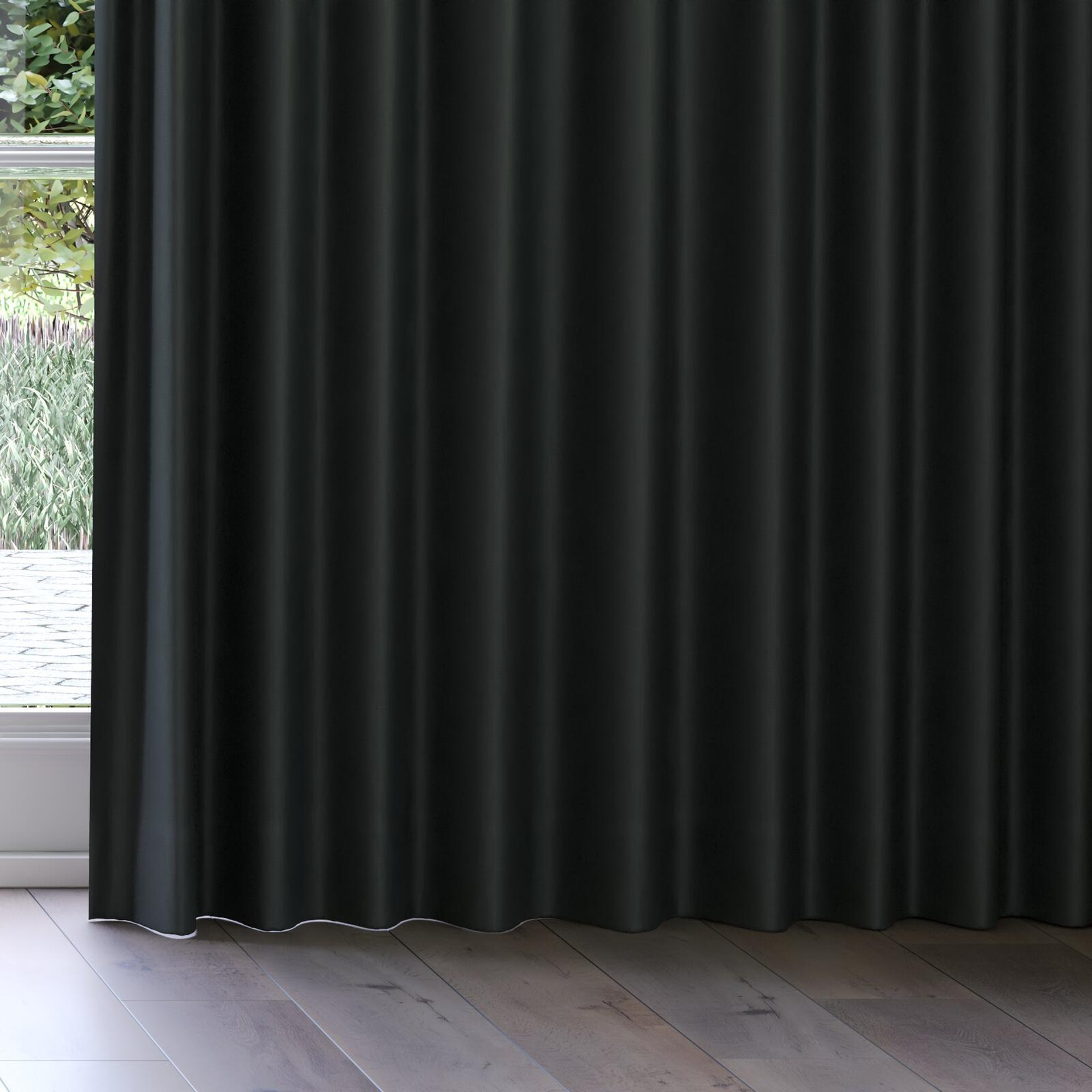 Bottom view of Soho Sanctuary, on curtain rail