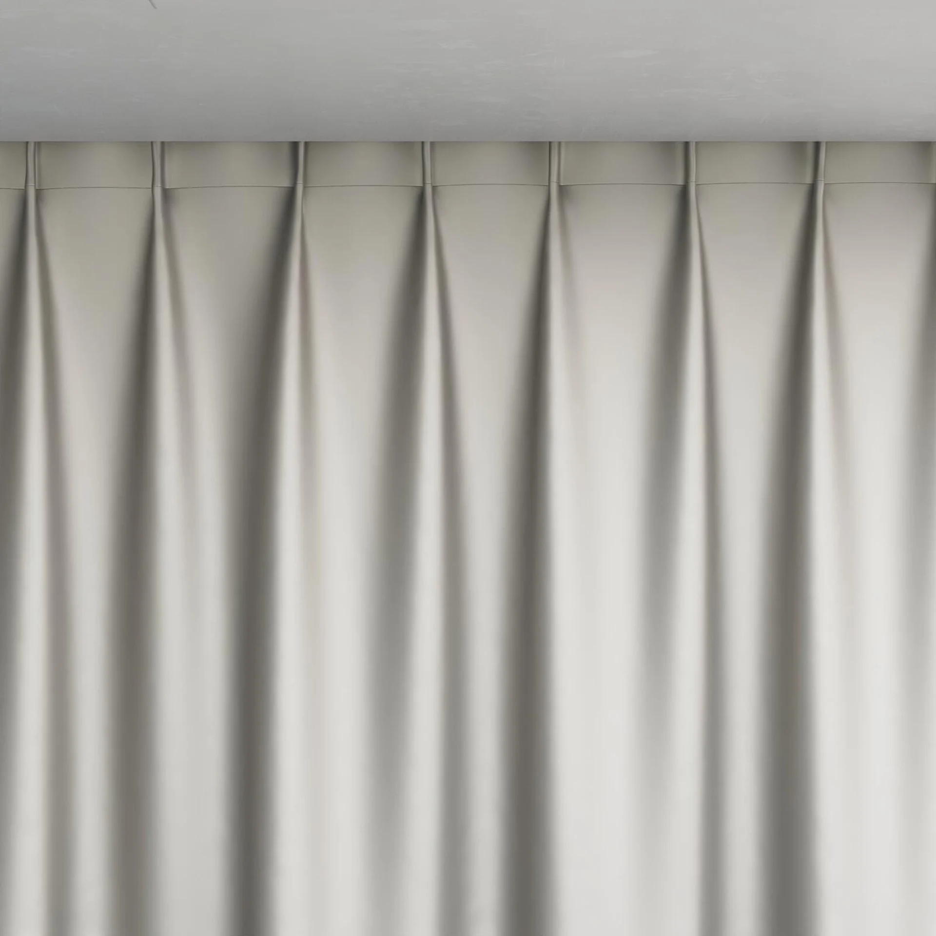 Top view of North Face Steel, pinch pleat