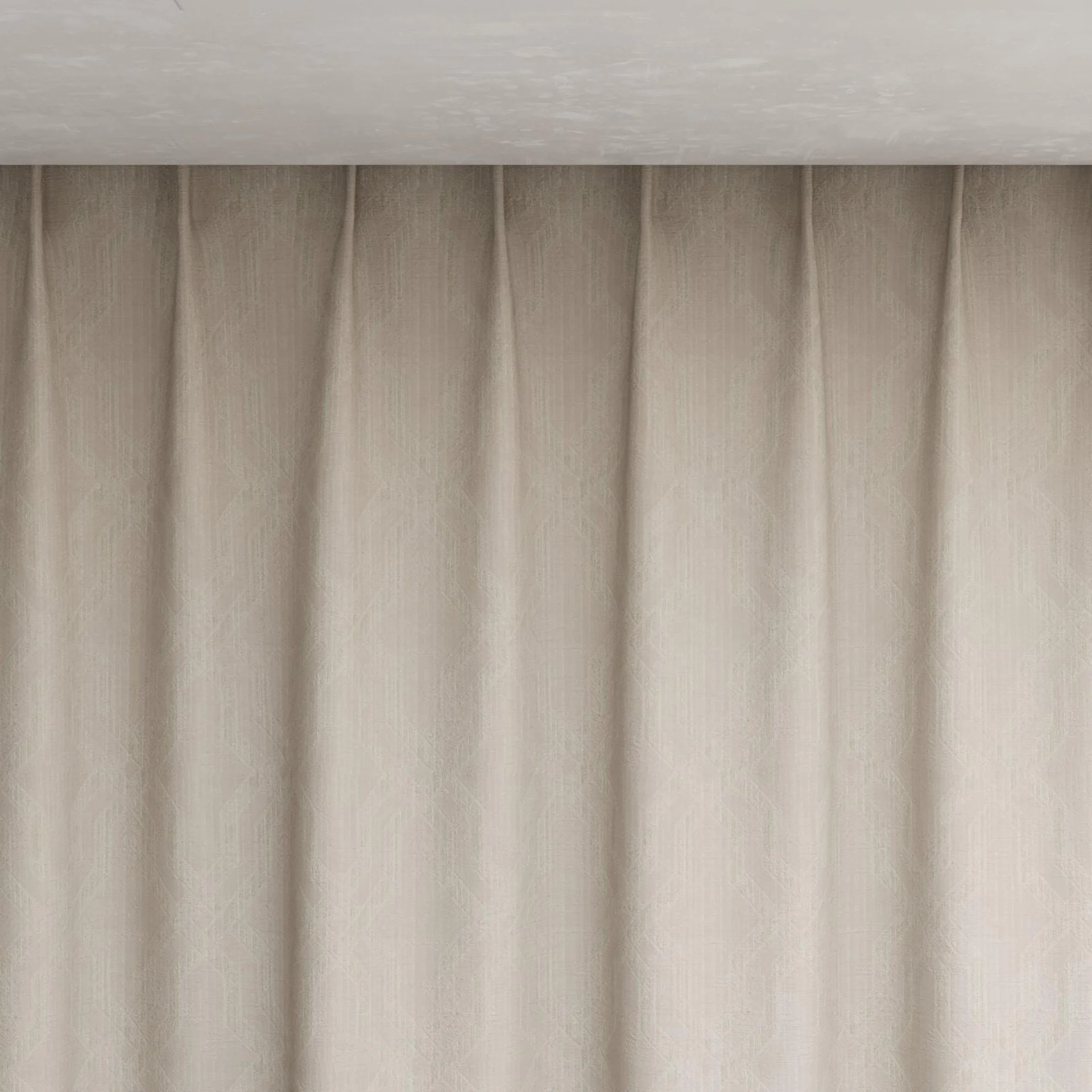 Top view of Modus Sand, pinch pleat