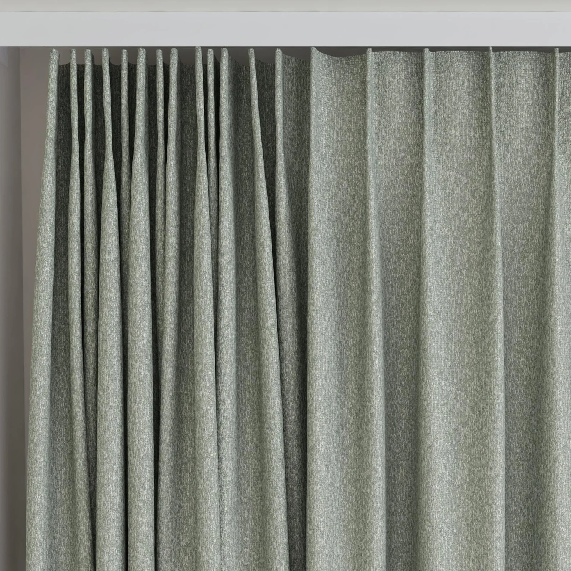 Top view of Sabik Mineral, on curtain rail