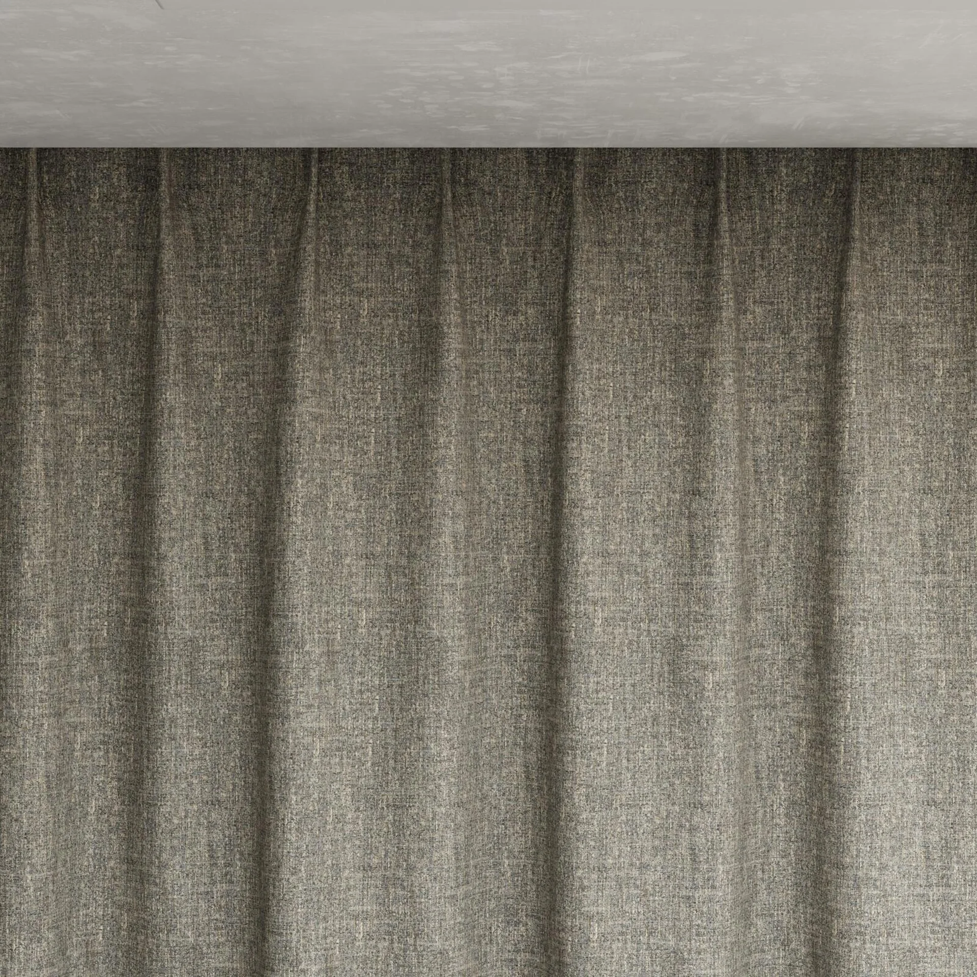 Top view of Dryland Horizon, pinch pleat