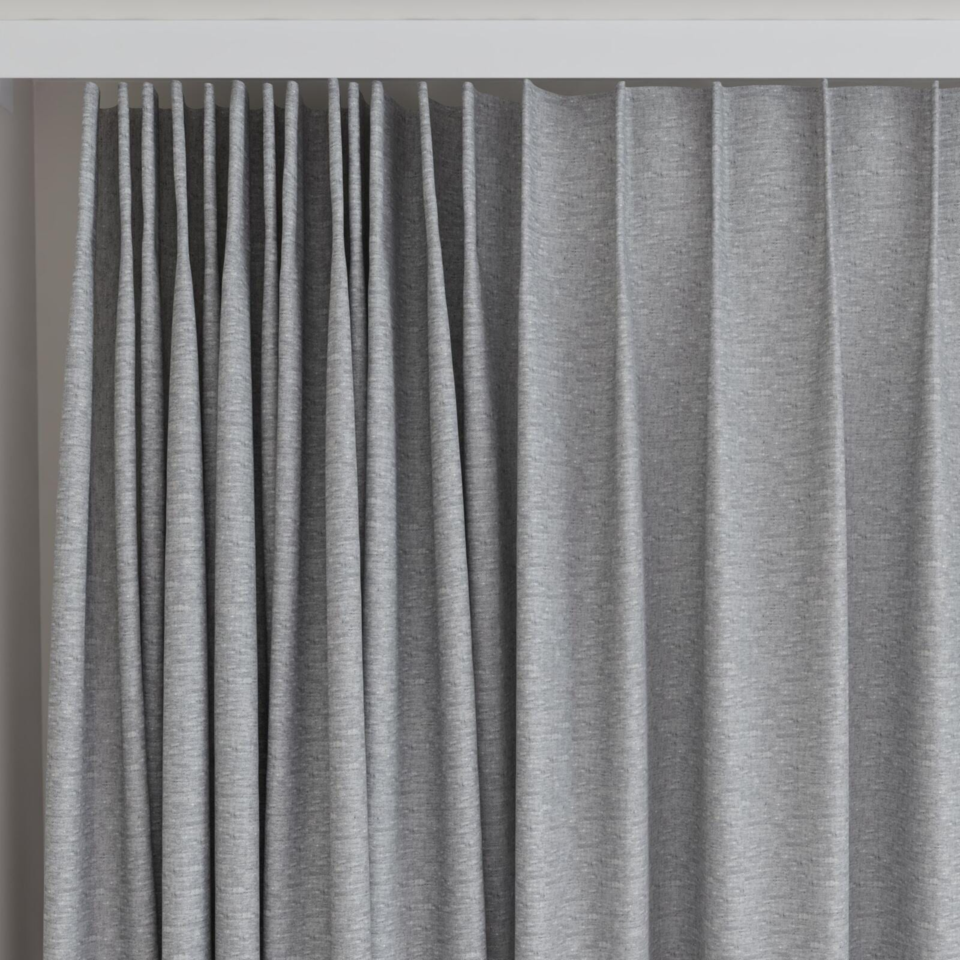 Top view of Kyoto Shadow, on curtain rail