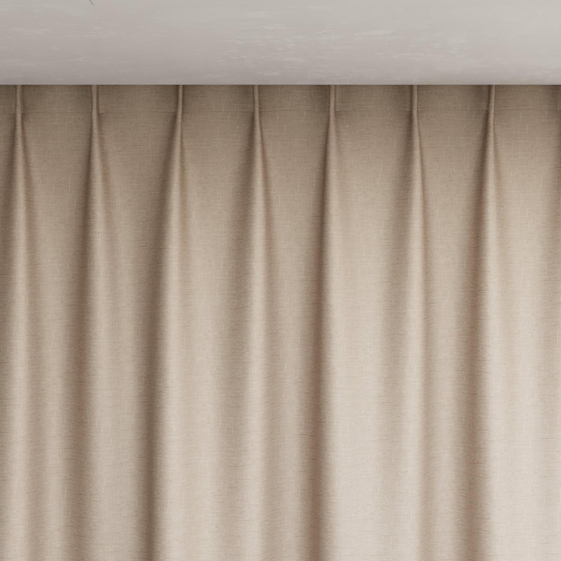 Top view of Atelier Blush, pinch pleat