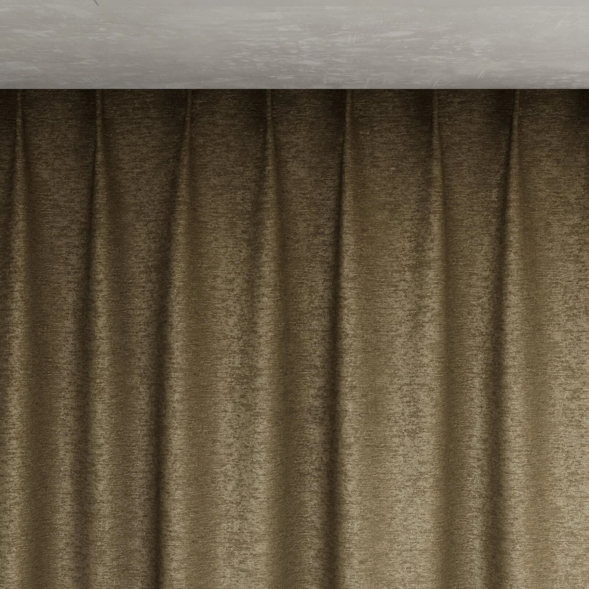 Top view of Lambada Toffee, pinch pleat