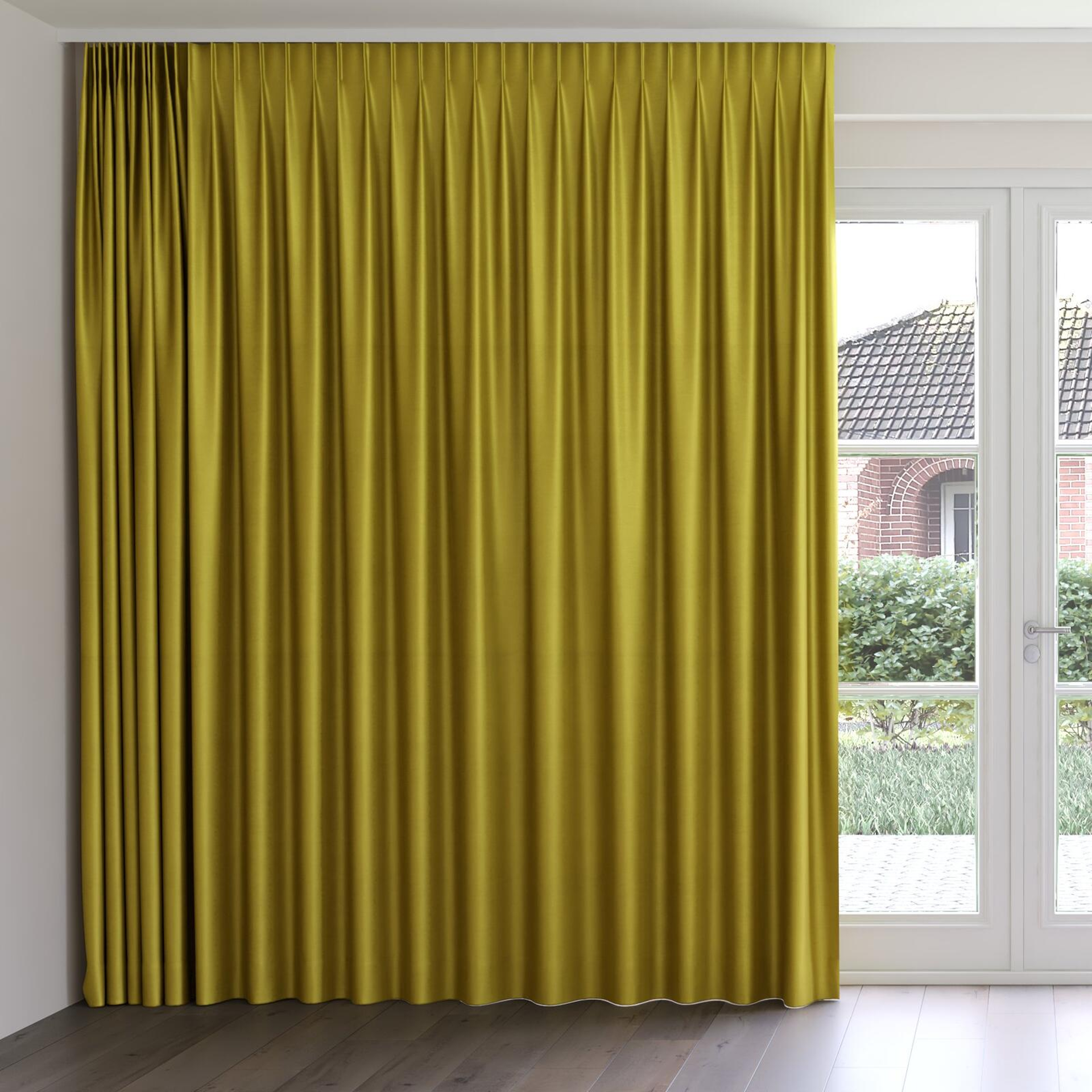 Front view of Mont Blanc Lizard, on curtain rail