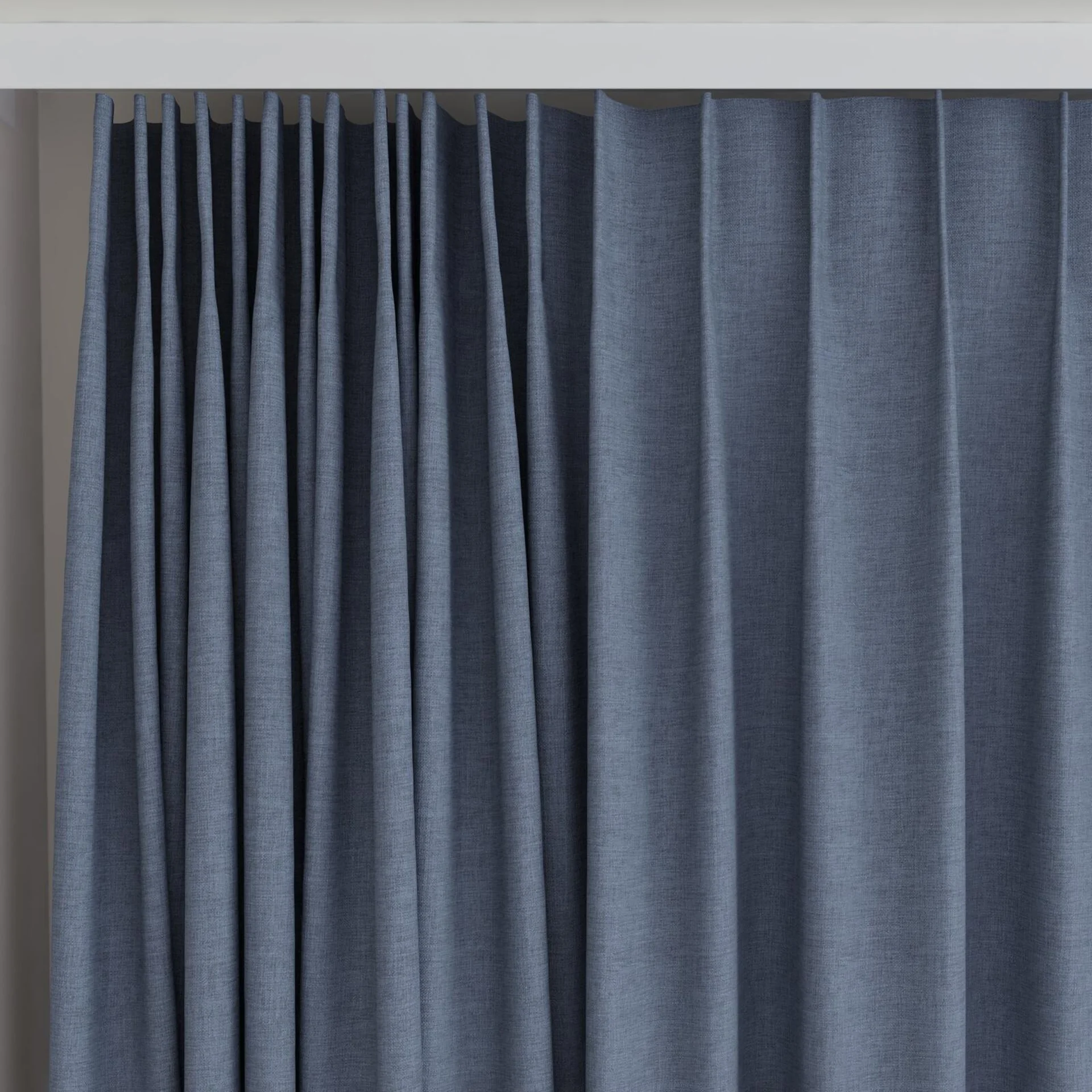 Top view of Envoy 2 Coast 320cm, on curtain rail