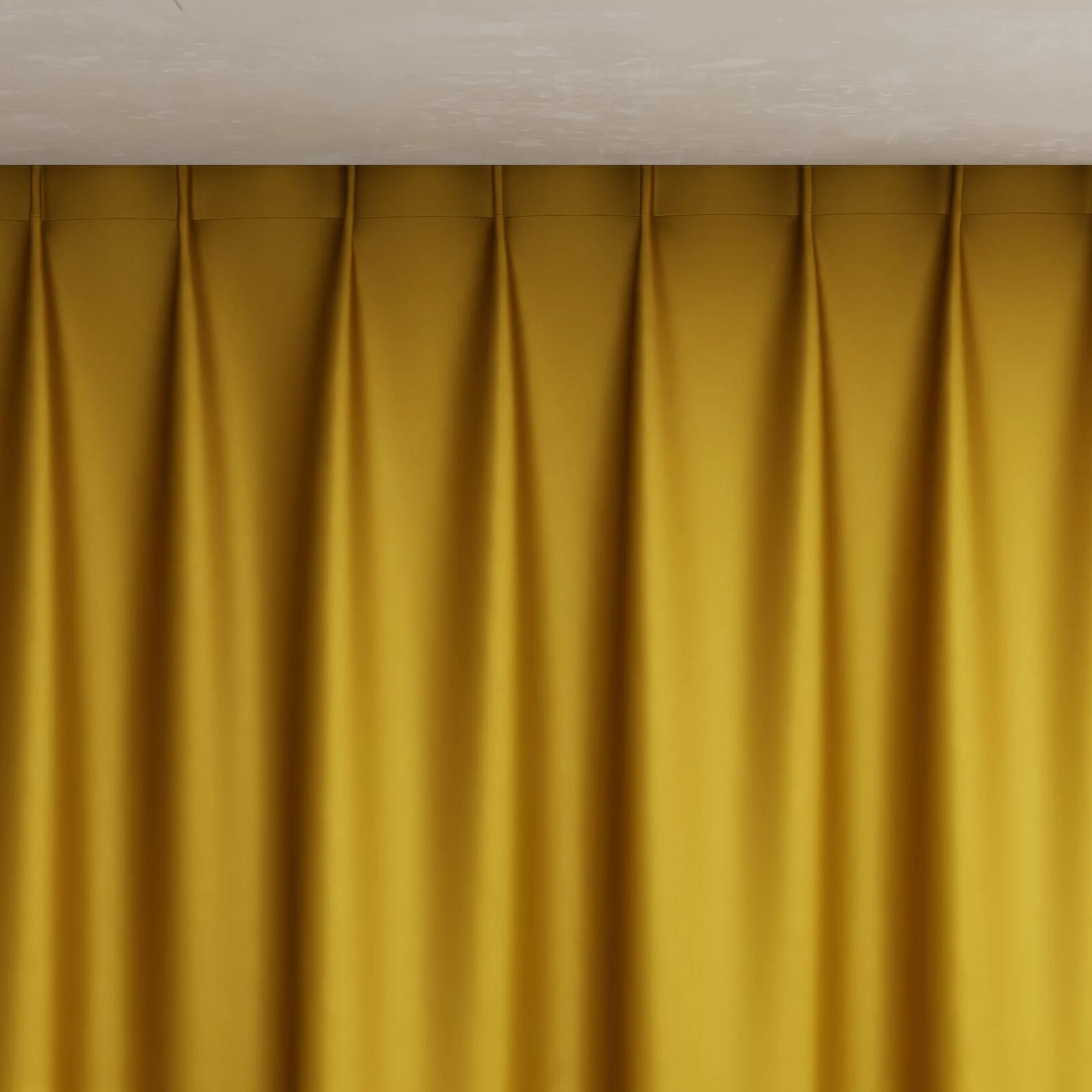 Top view of Sleek Artisan, pinch pleat