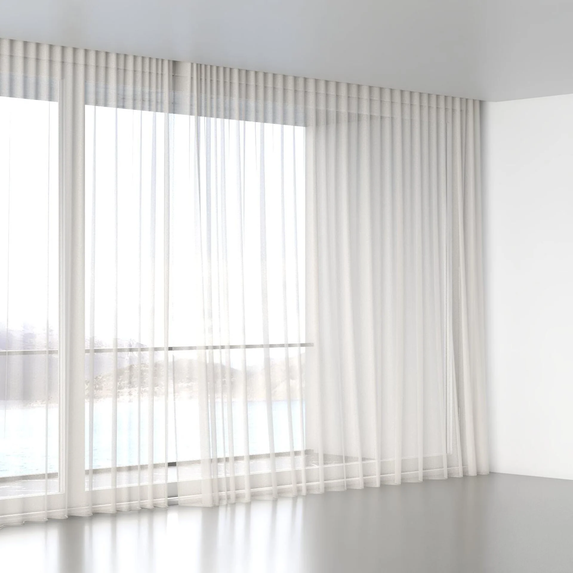 Full view of Nikau Sand, wave pleat