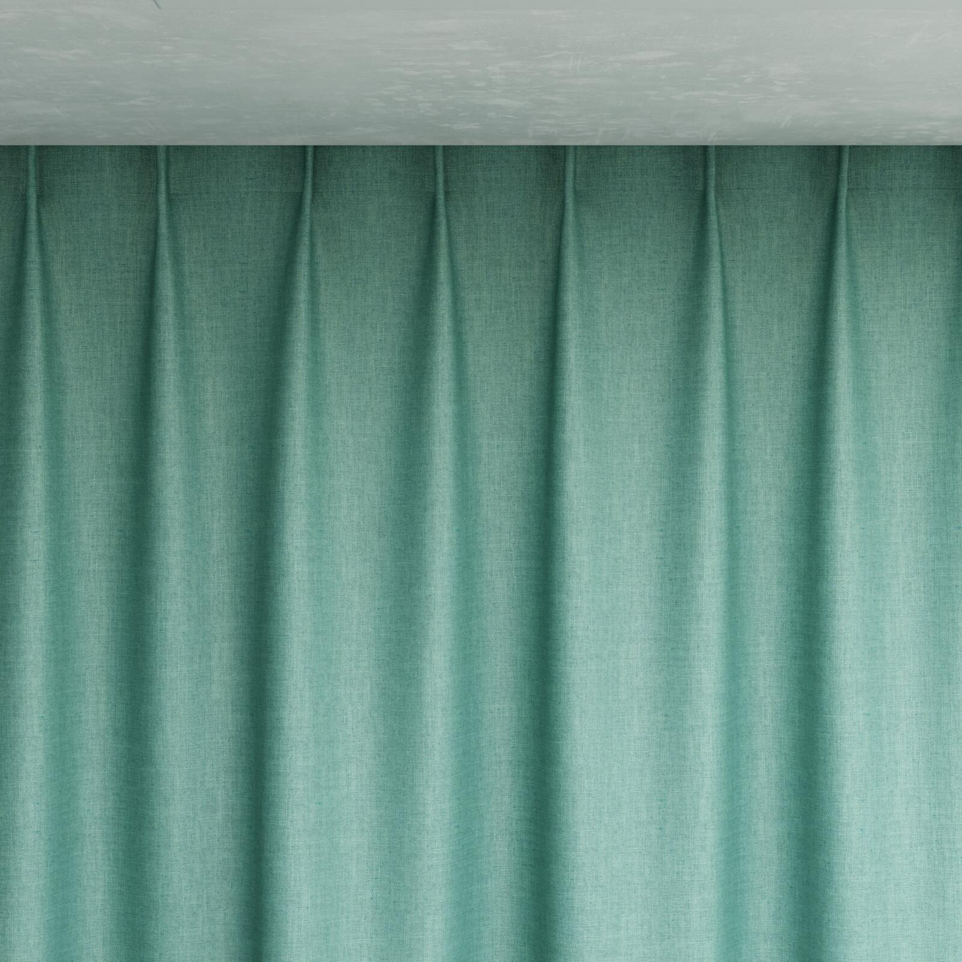 Top view of Frisco Porcelain, pinch pleat