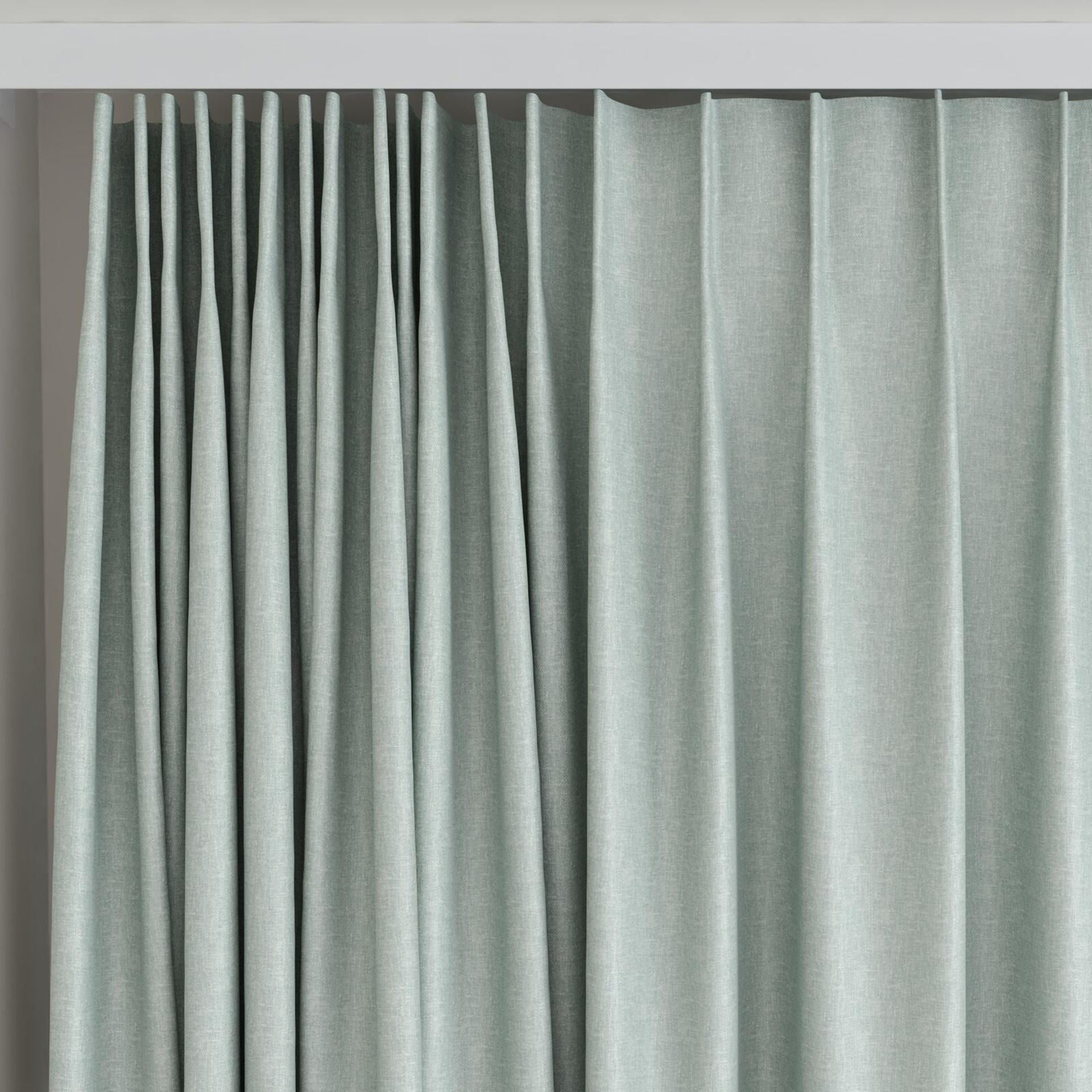Top view of Naturama Surf, on curtain rail