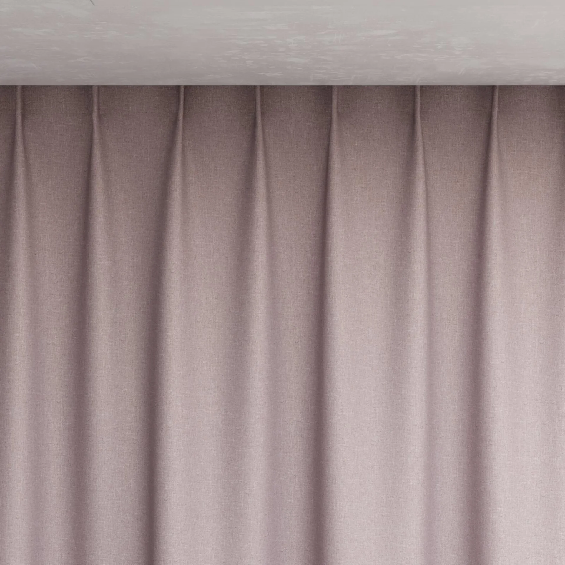 Top view of Re Delis Petal, pinch pleat