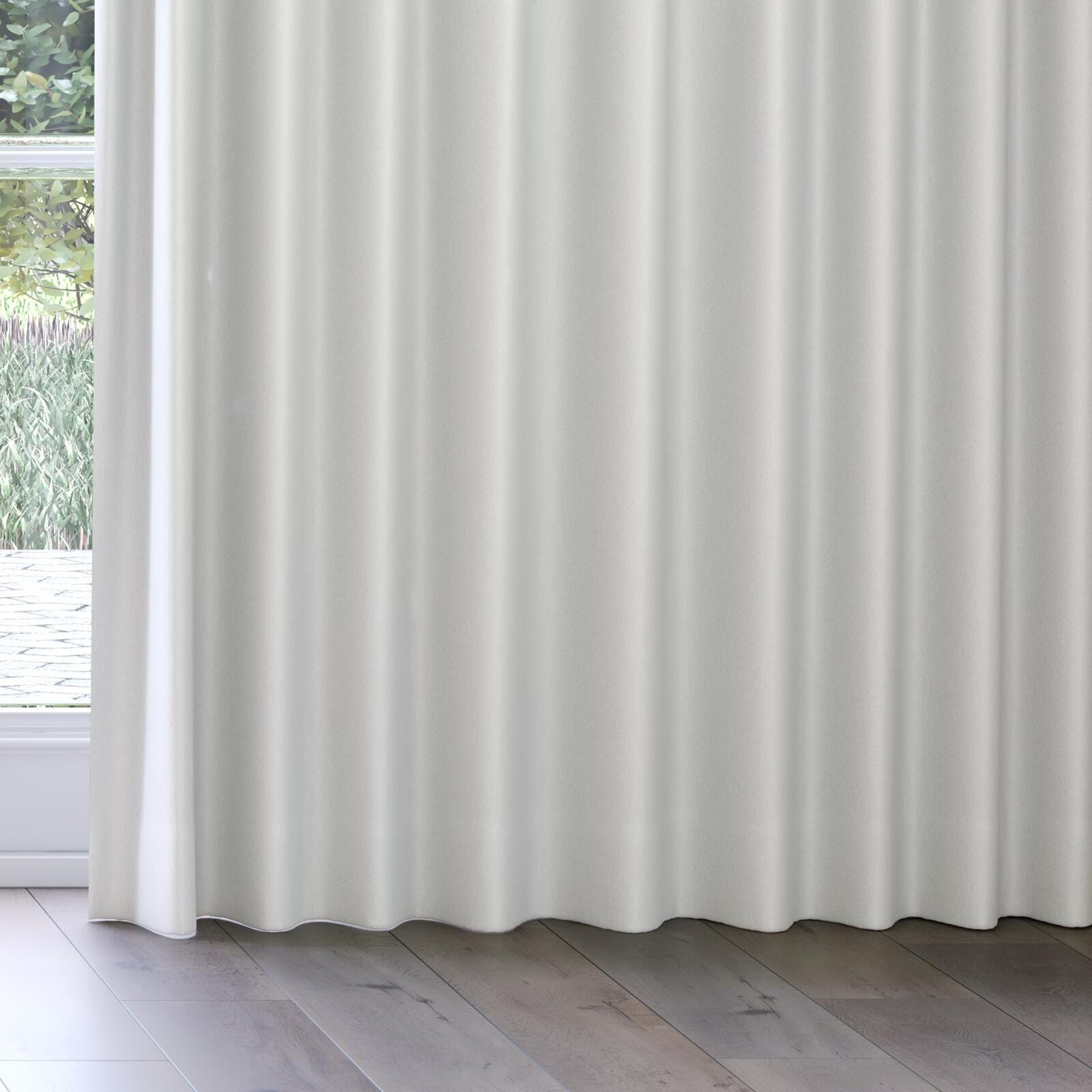 Bottom view of Dream Weaver 300 Micro, on curtain rail