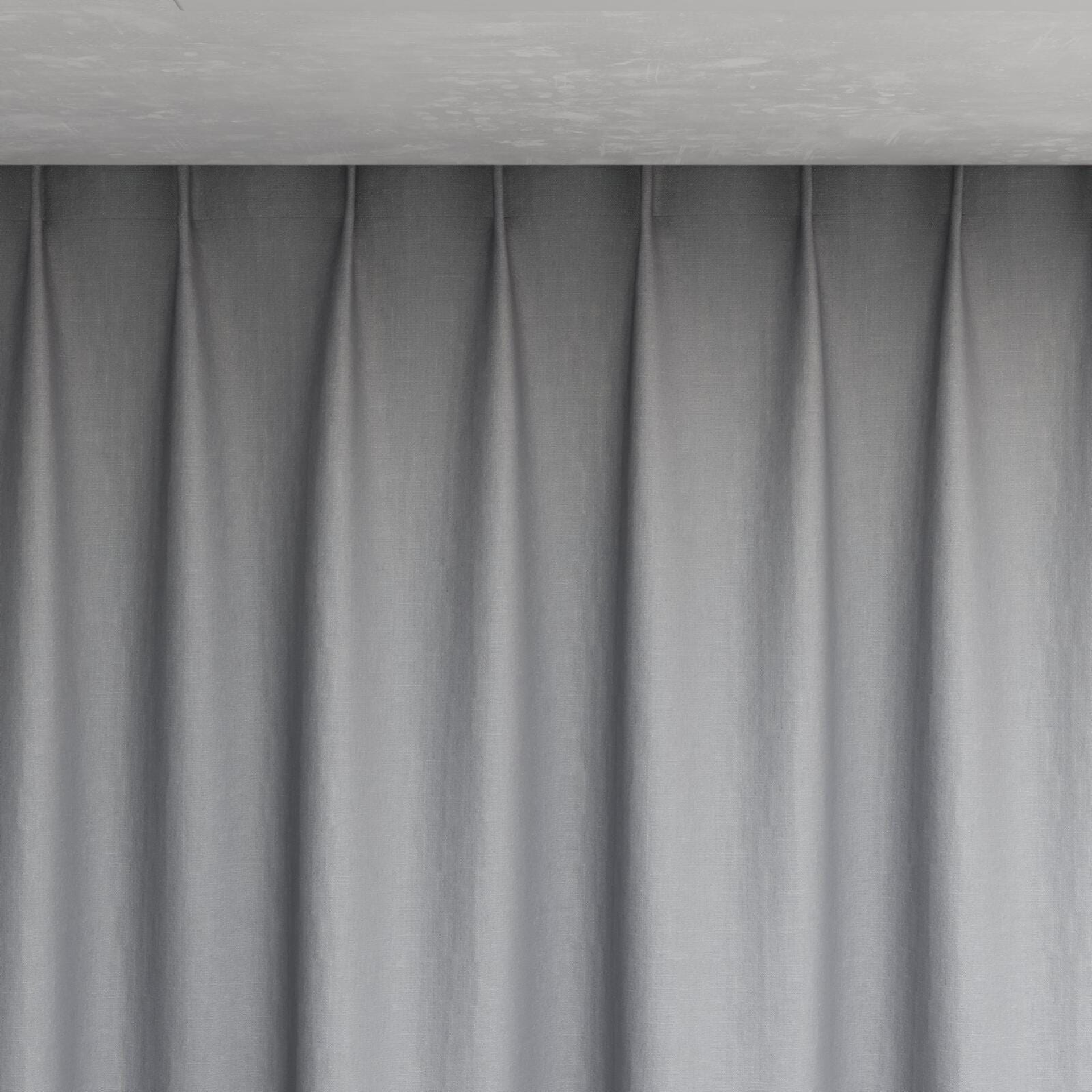 Top view of Eternal Quartz, pinch pleat