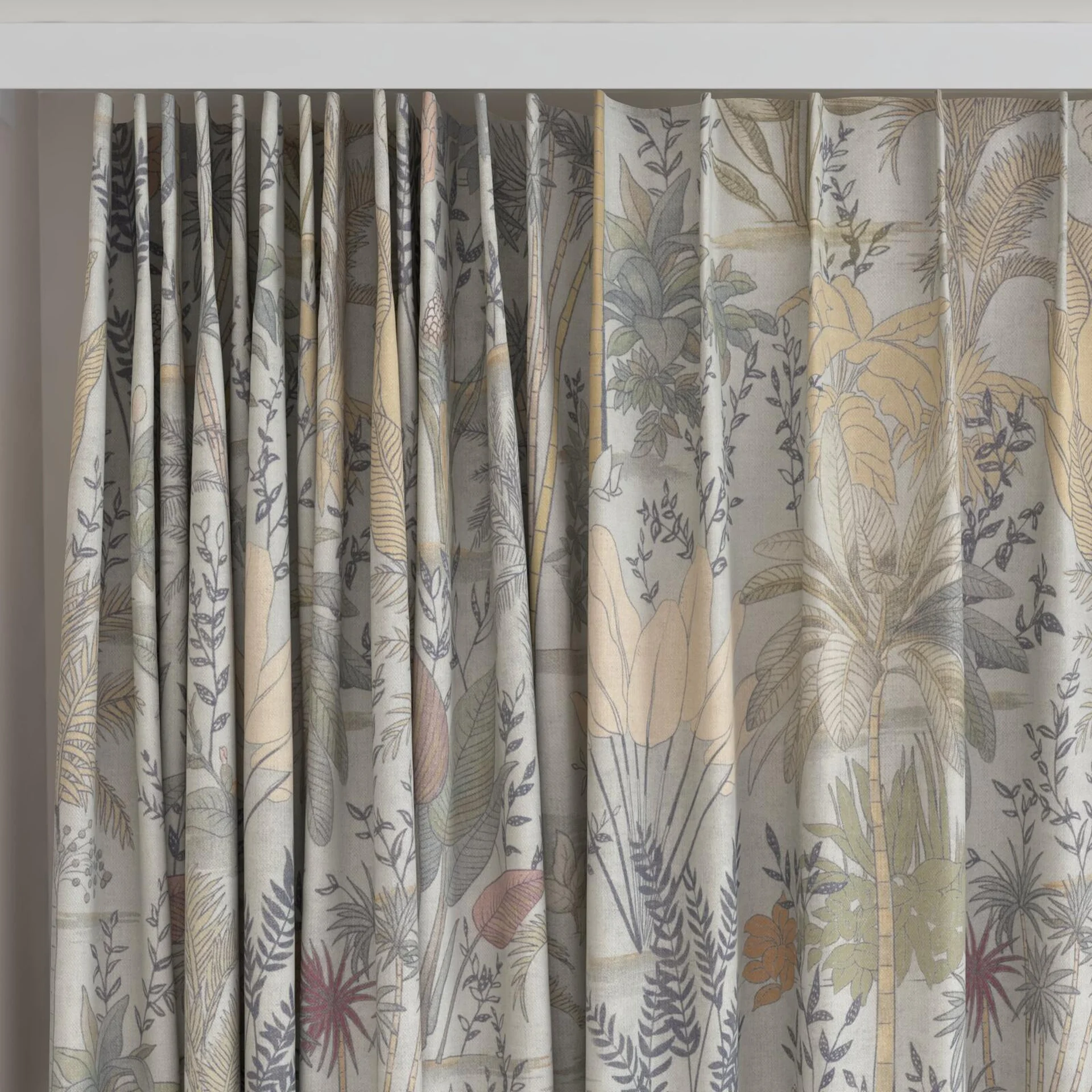 Top view of Paloma Water, on curtain rail