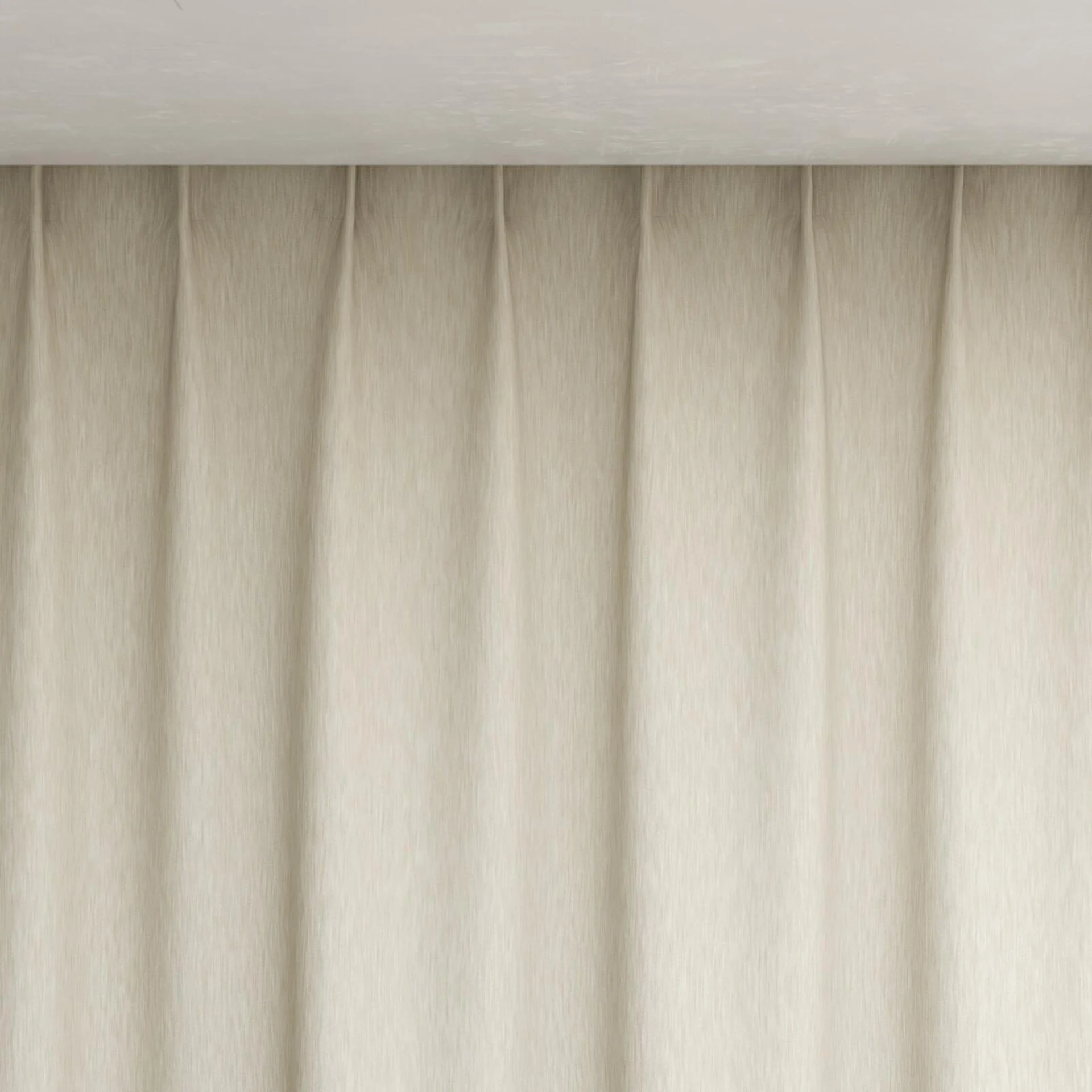 Top view of Tuxedo Marble, pinch pleat