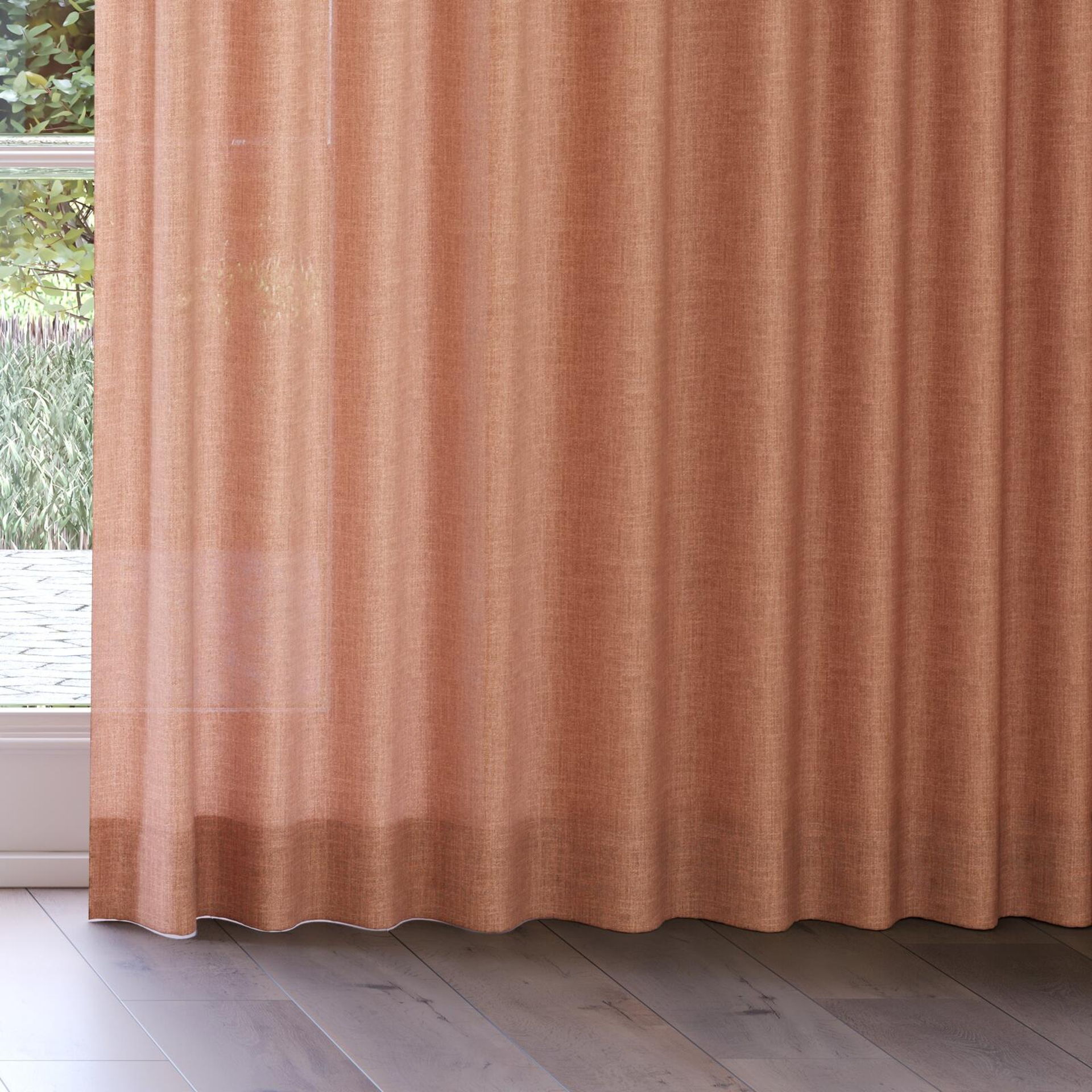 Bottom view of Motion Canyon, on curtain rail