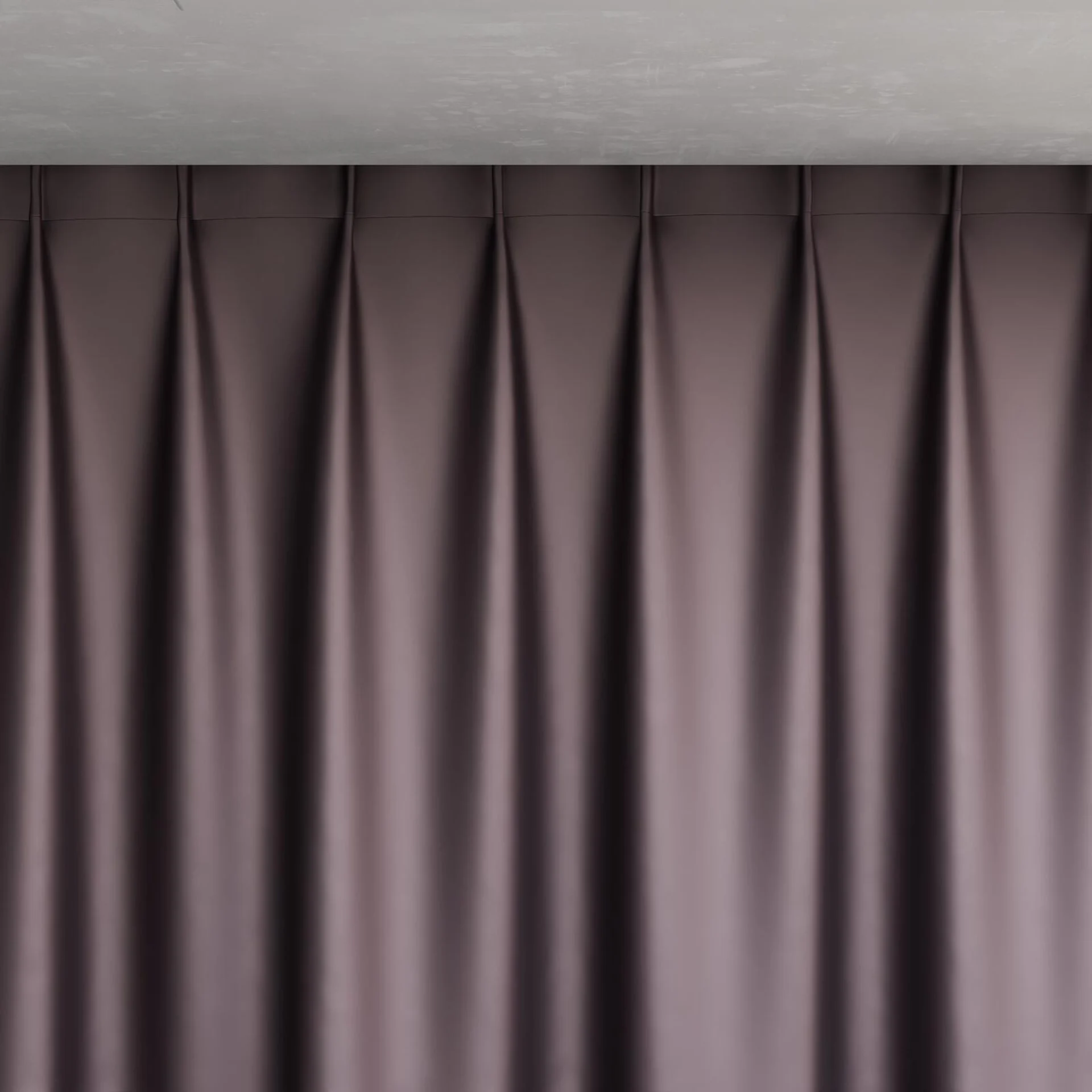 Top view of North Face Iris, pinch pleat