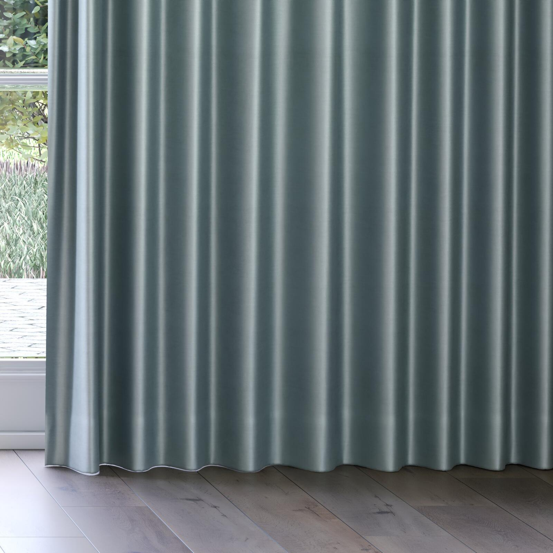 Bottom view of Mont Blanc Mozaik, on curtain rail
