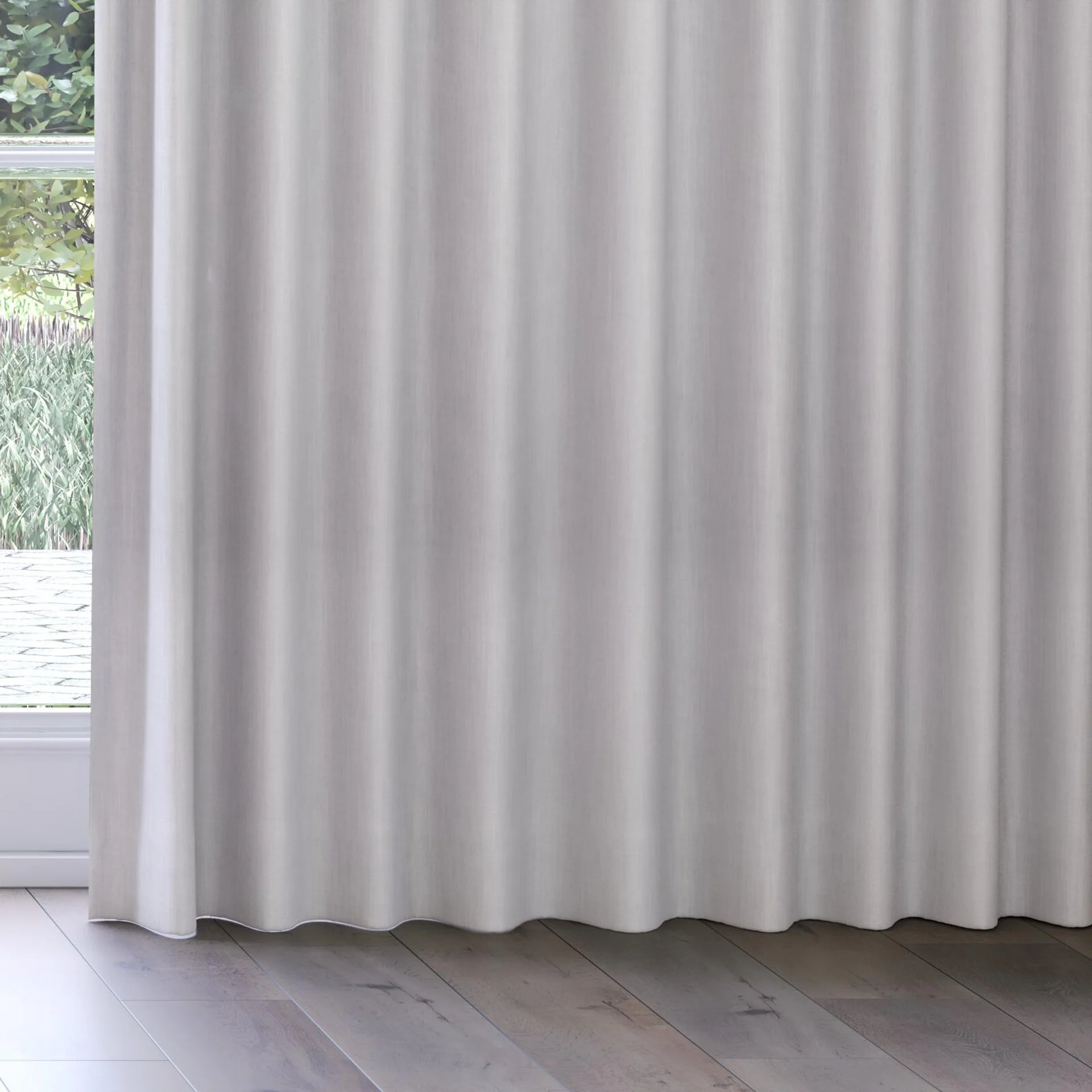 Bottom view of Lexicon Cloud, on curtain rail