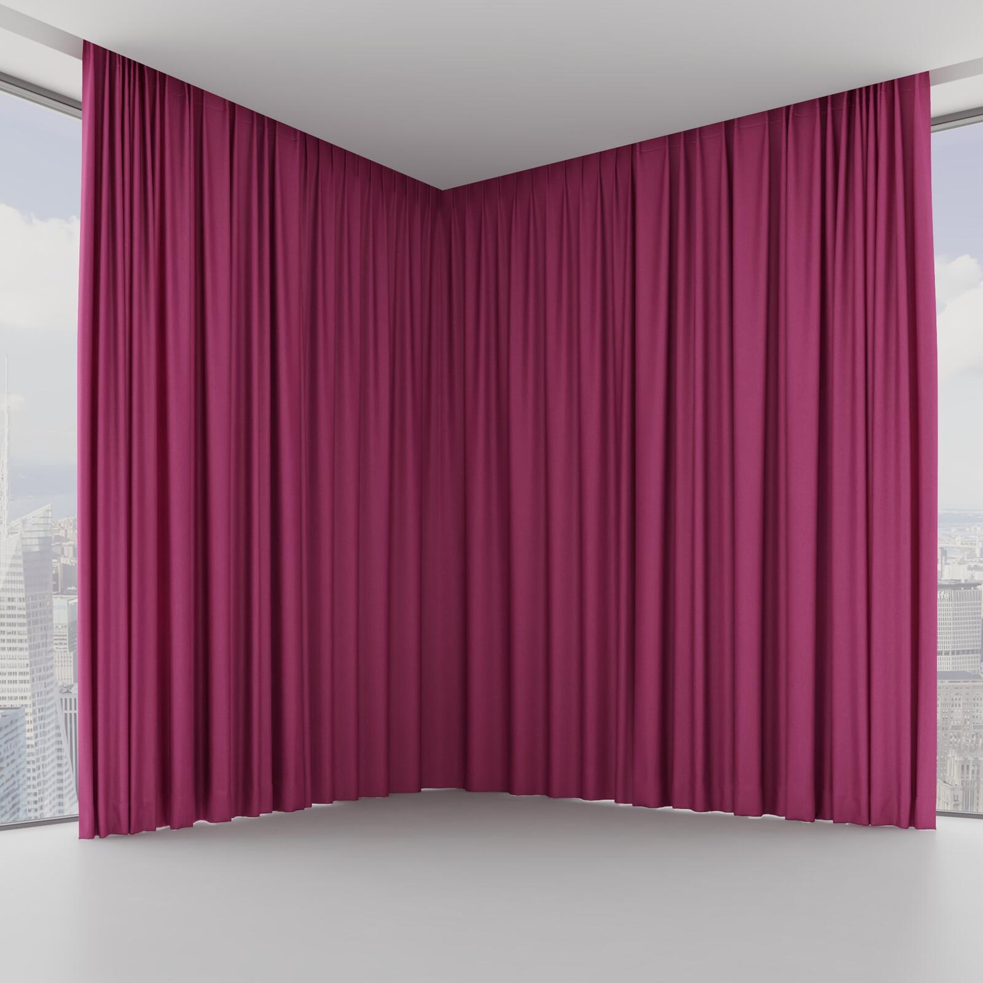 Front view of Woolly/Woolen Beetroot, on hidden rail