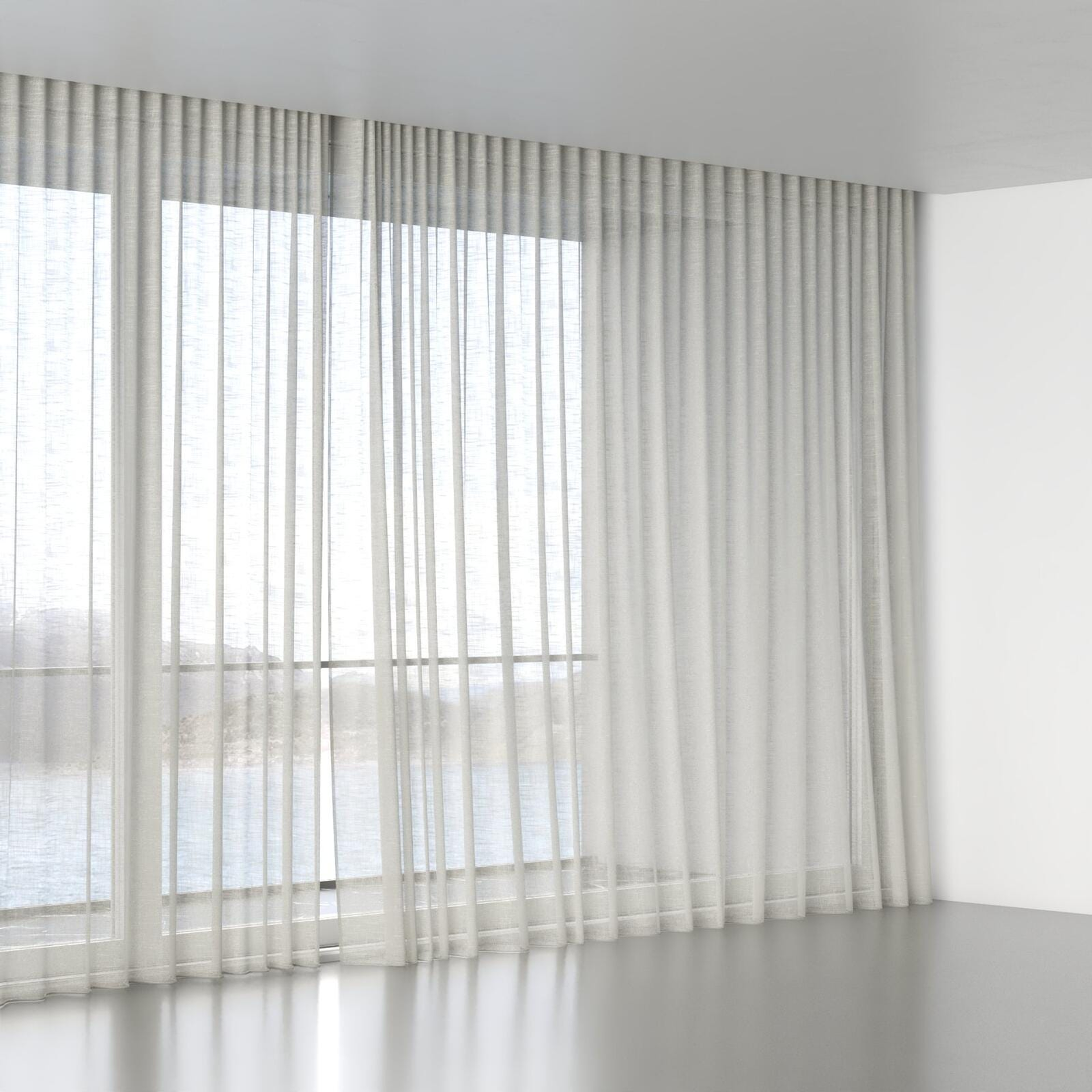 Full view of Savina Sand, wave pleat