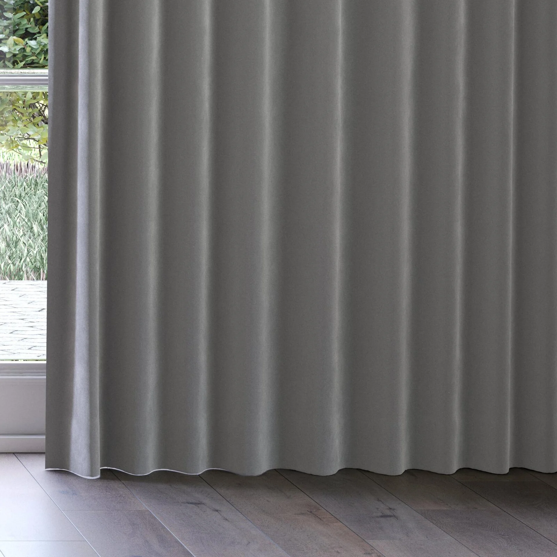 Bottom view of Verbier Otter, on curtain rail