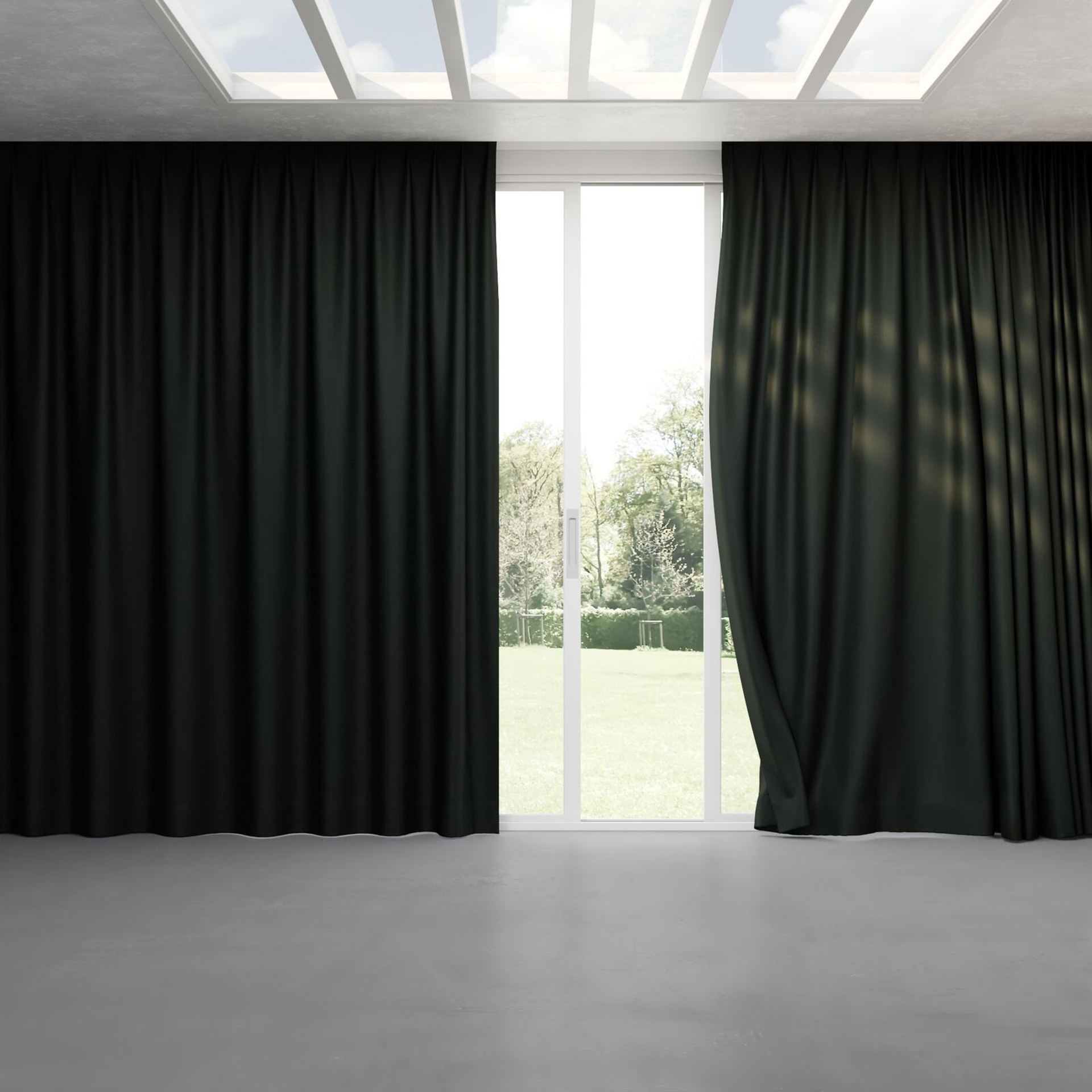 Full view of Soho Sanctuary, pinch pleat