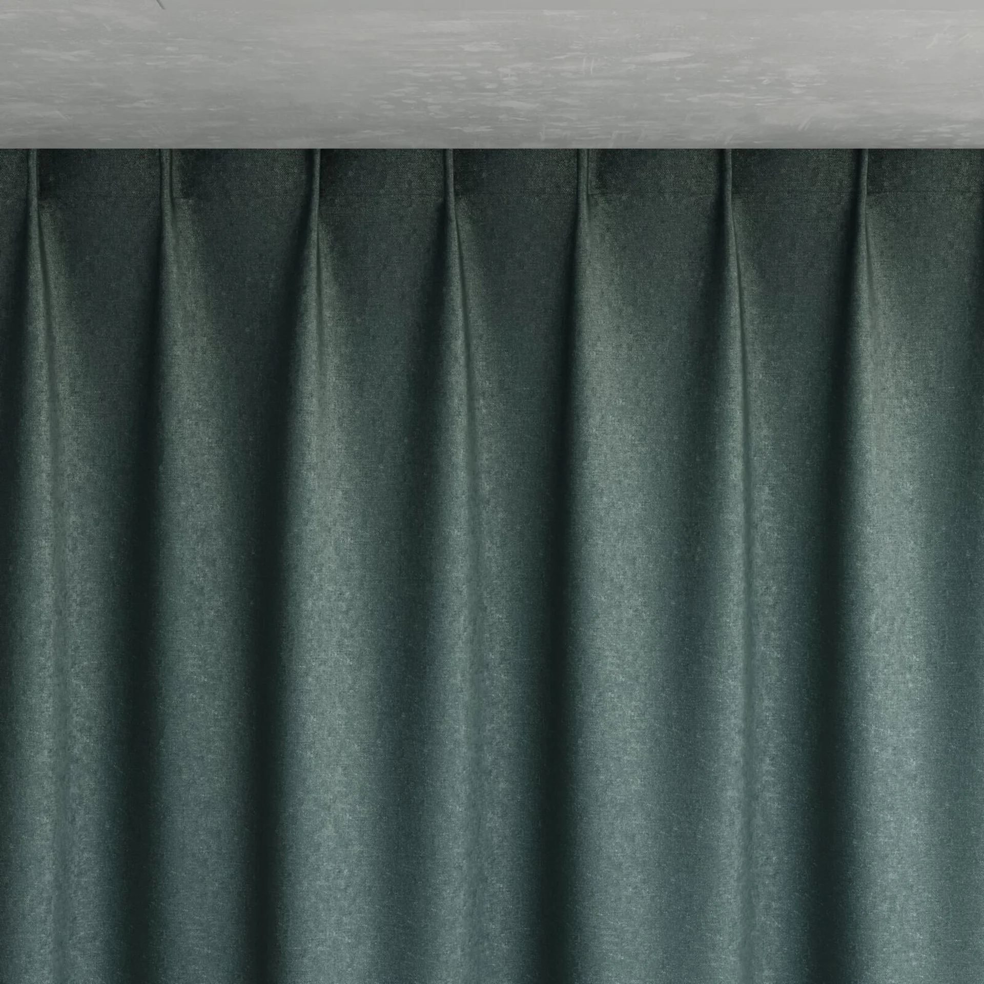 Top view of Recharge Lapiz, pinch pleat