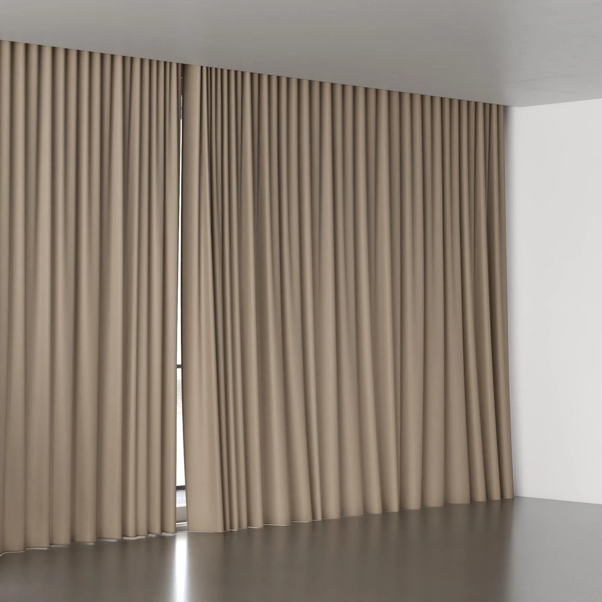 Full view of Kite Chinchilla, wave pleat