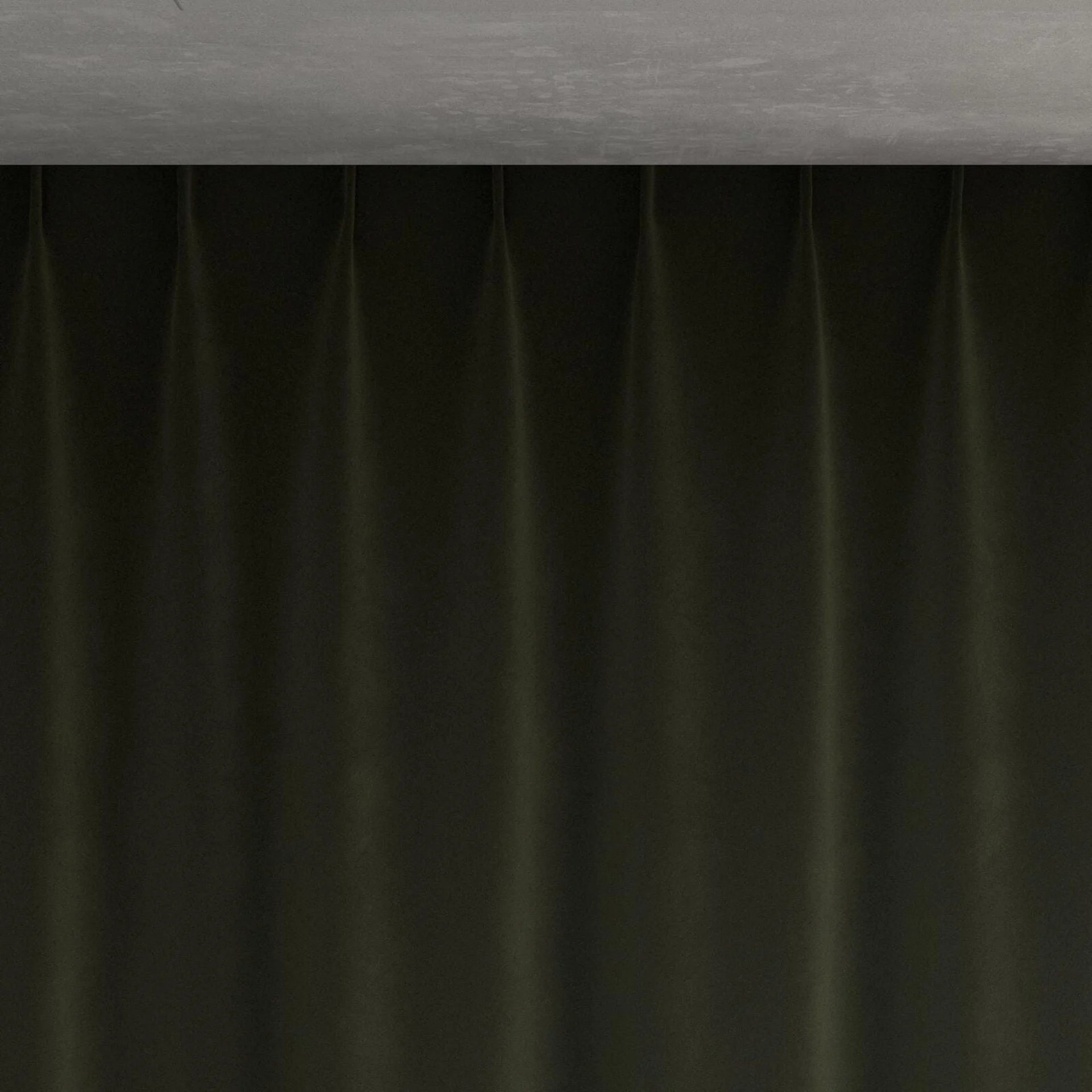 Top view of Verbier Camouflage, pinch pleat