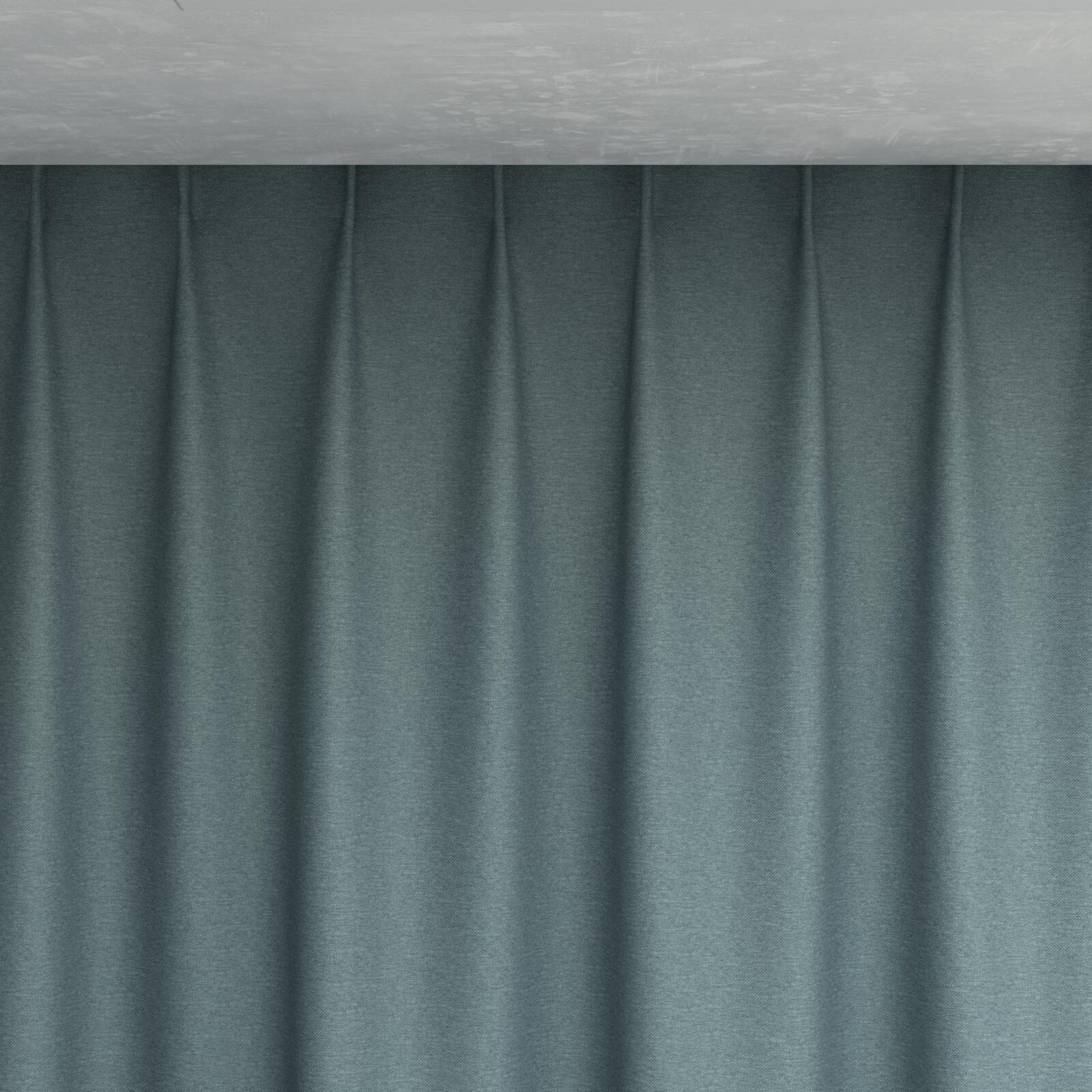 Top view of Duede Mineral, pinch pleat