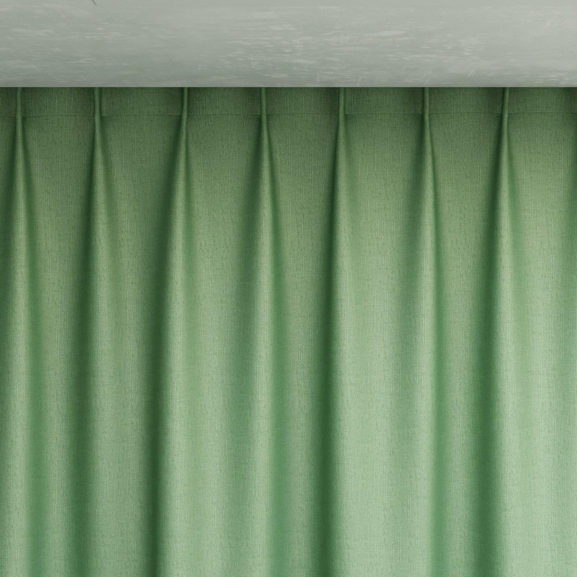 Top view of Bavaria Leaf, pinch pleat