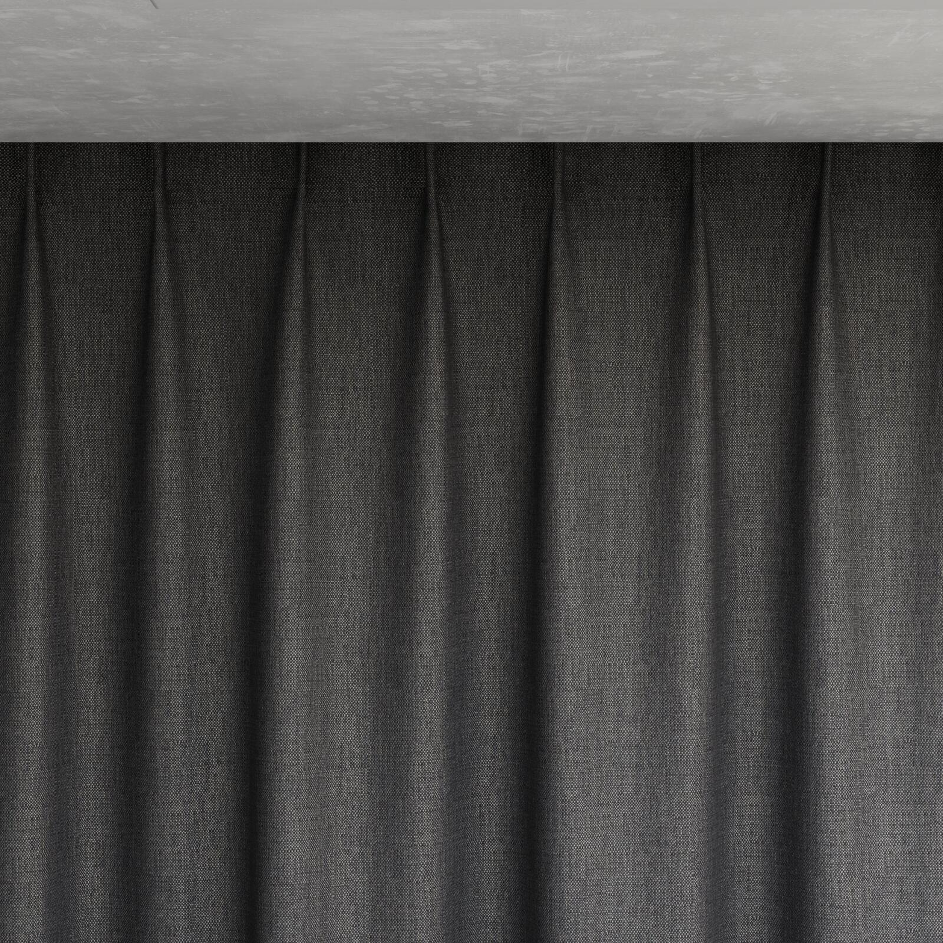 Top view of Gent Ash, pinch pleat