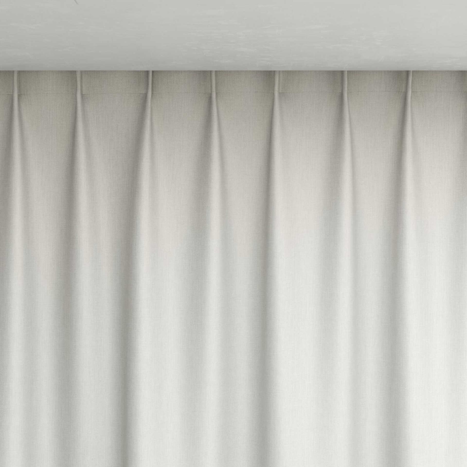 Top view of Matrix Pearl, pinch pleat