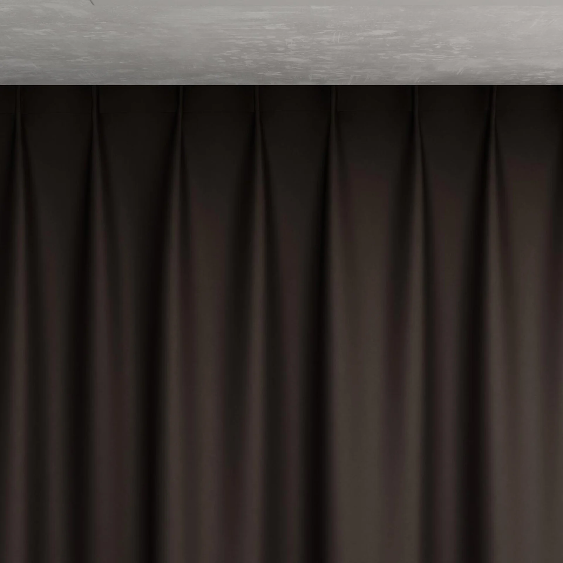Top view of Re-Vive Onyx, pinch pleat